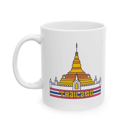 Thailand Souvenir Travel Ceramic Coffee Mug