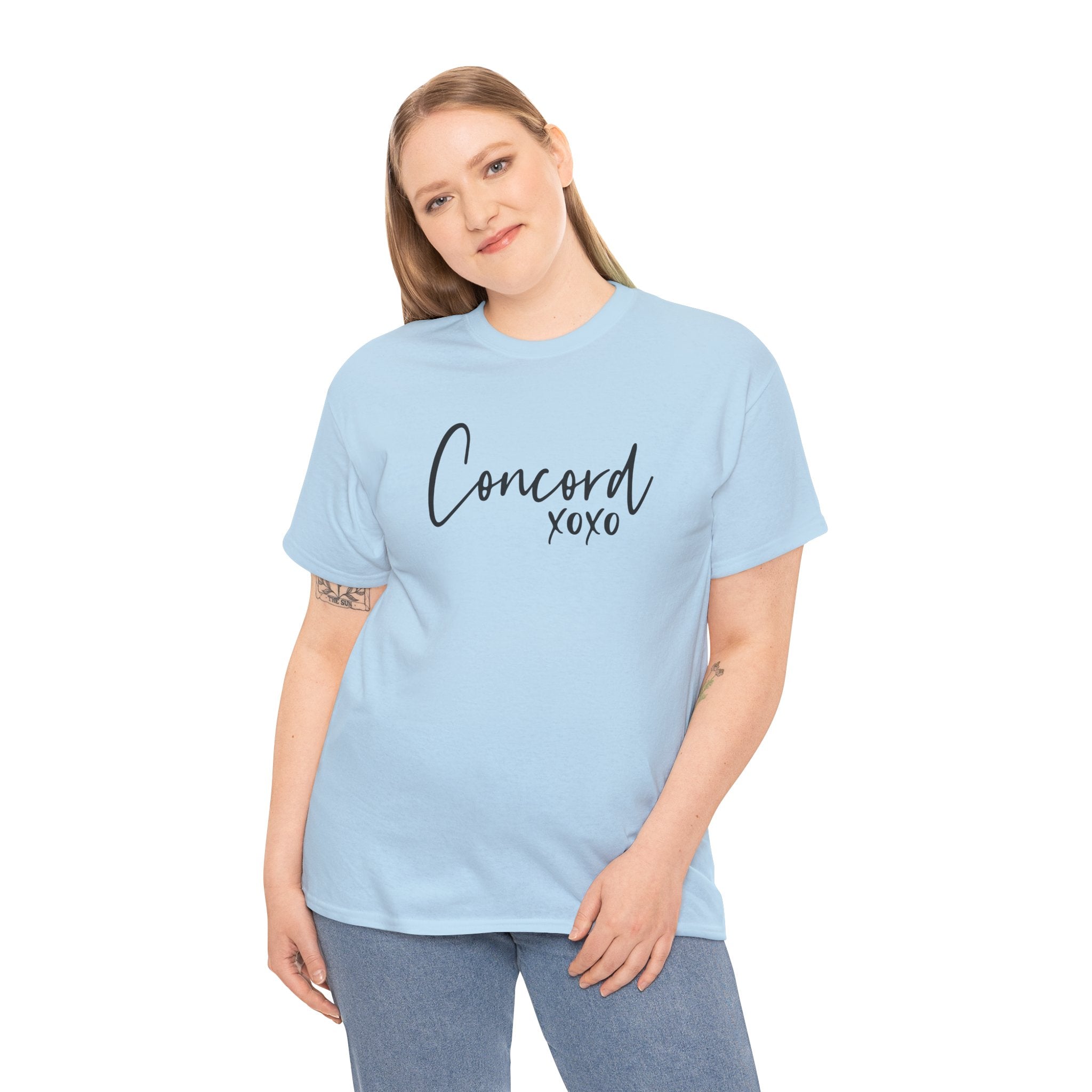 Concord North Carolina NC State Cursive Unisex T-Shirt