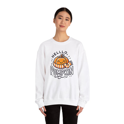 Hello, Pumpkin Smiling Pumpkin Sweatshirt