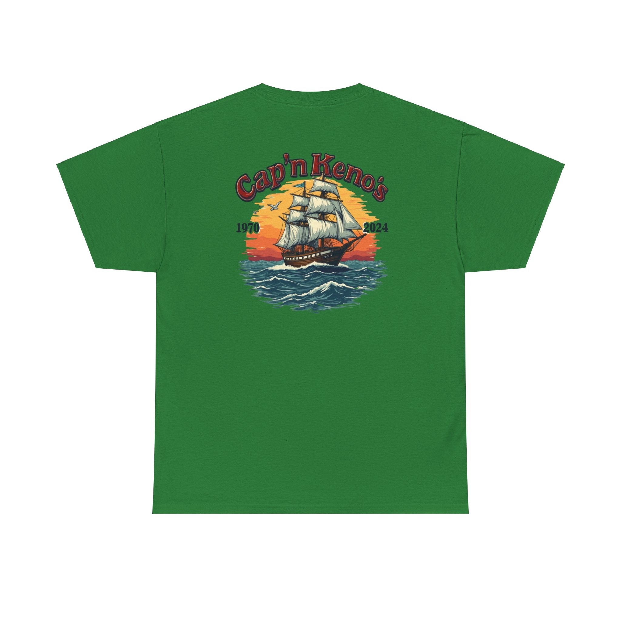 Cap'n Kenos Encinitas California Tribute Sailor Graphic Tee