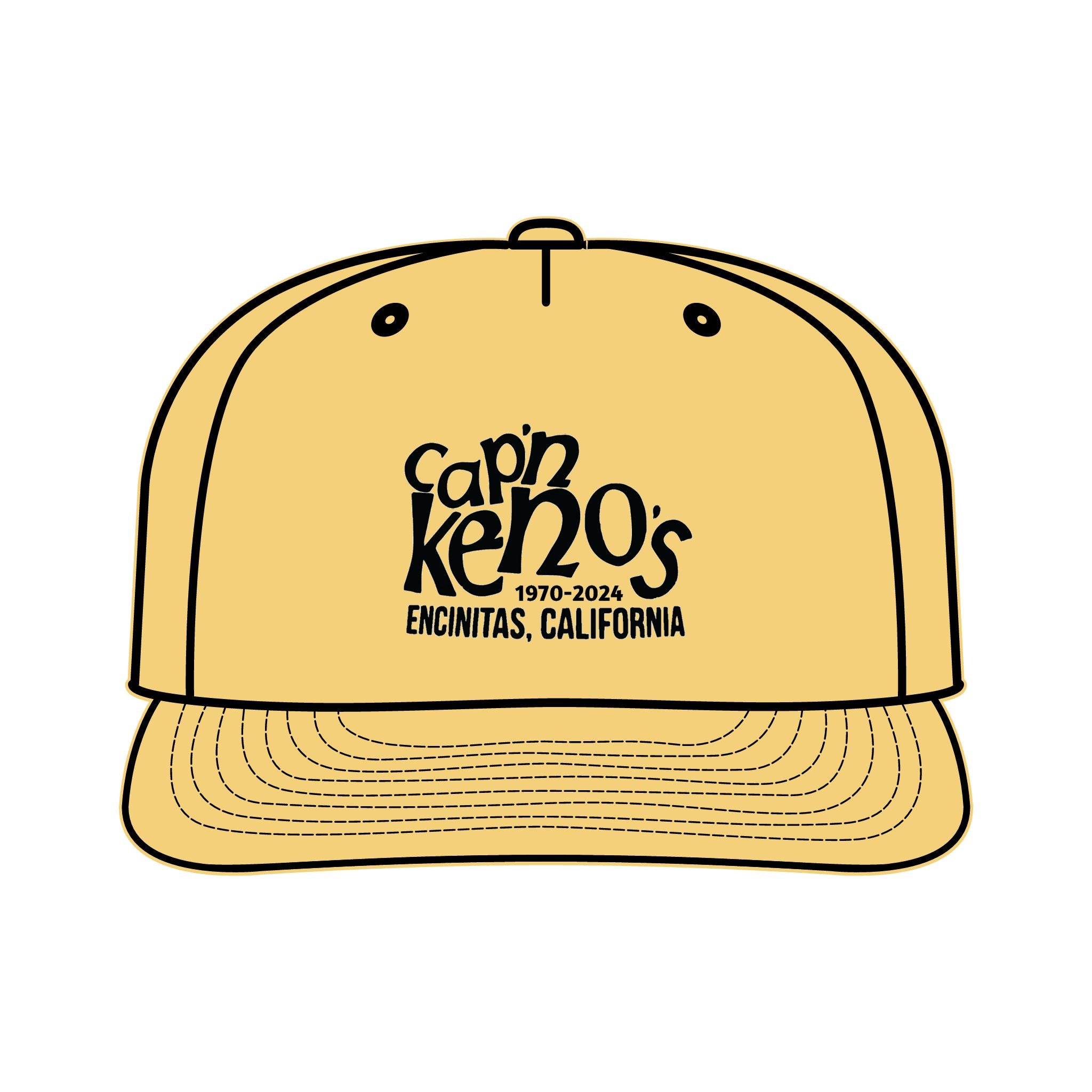 Cap'n Kenos Surf Cap