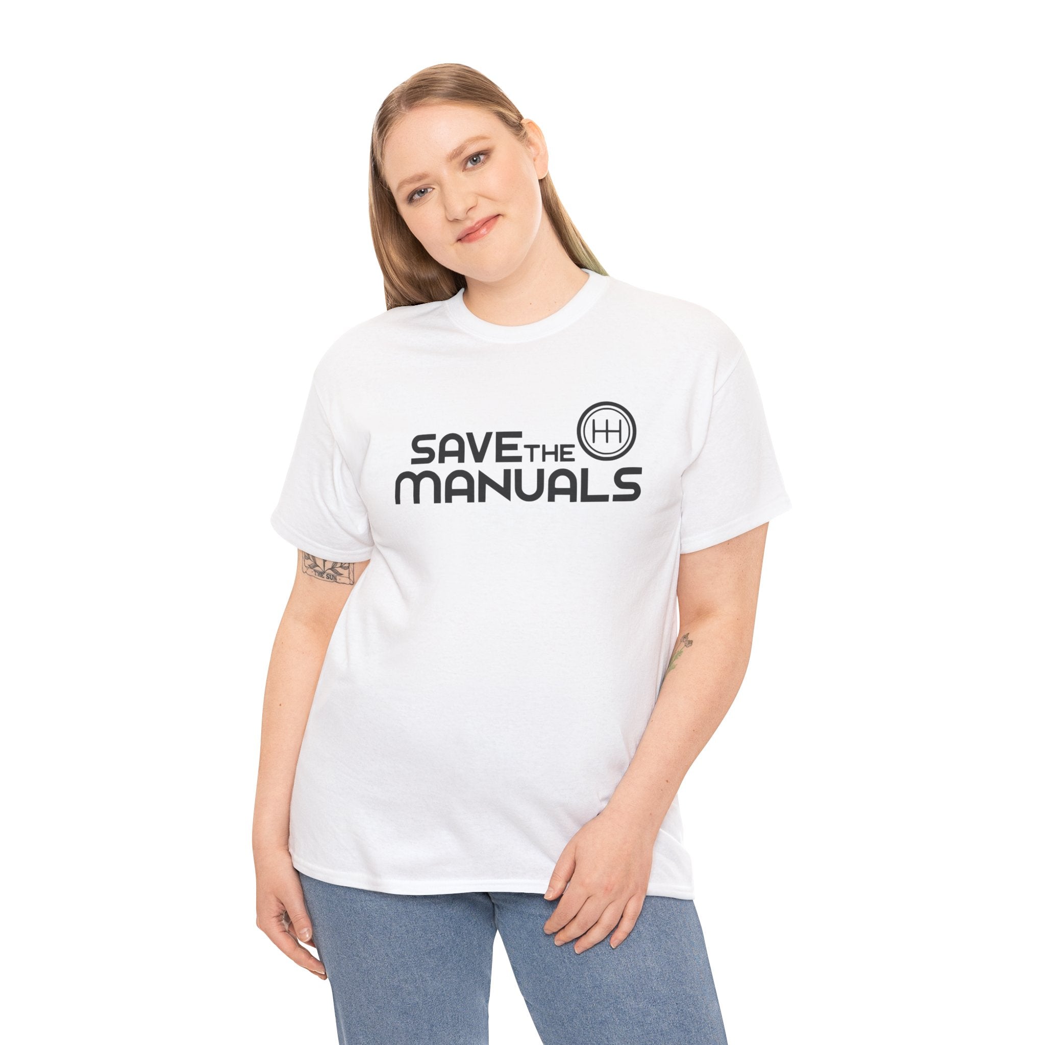 Save The Manuals Vinyl Sticker Decal Transmission Automatic 6 5 Speed T-Shirt