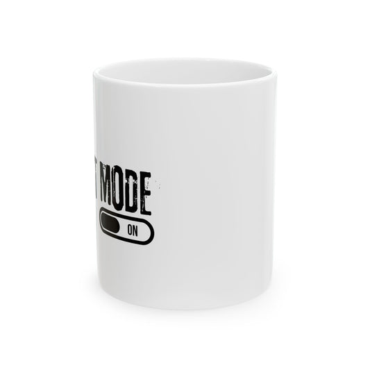 Beast Mode On Gym Workout Fitness Ceramic Coffee Mug