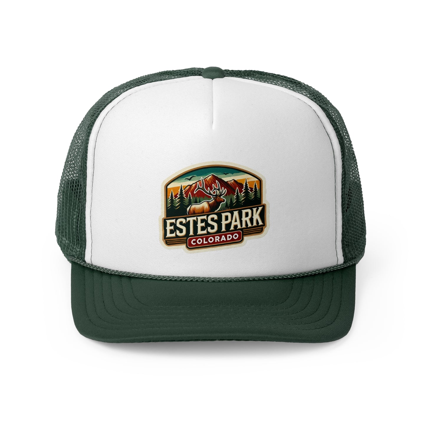 Estes Park Colorado Travel Souvenir Trucker Caps