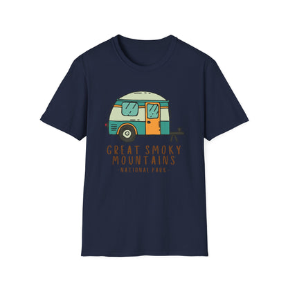 Great Smoky Mountain National Park Travel Camper Souvenir Outdoor T-Shirt