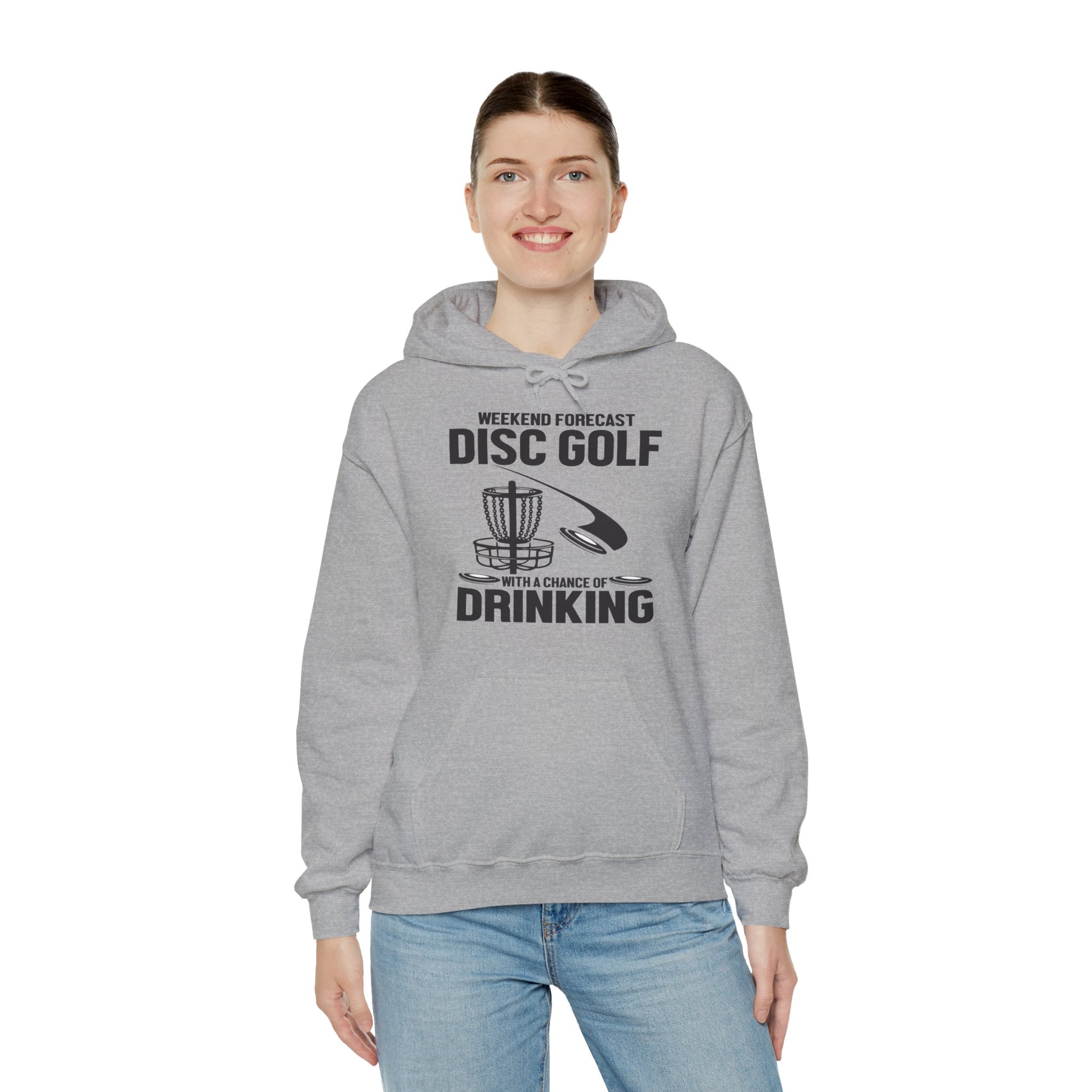 Funny Disc Golf Drinking Sport Unisex Hoodie