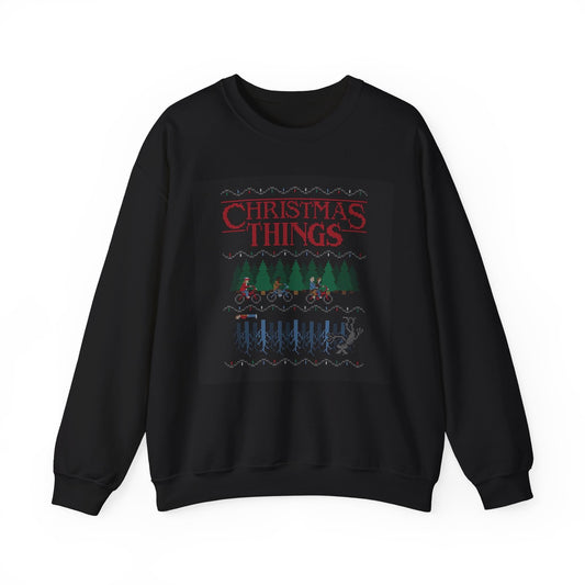 Christmas Things TV Show Series Unisex Crewneck Sweatshirt