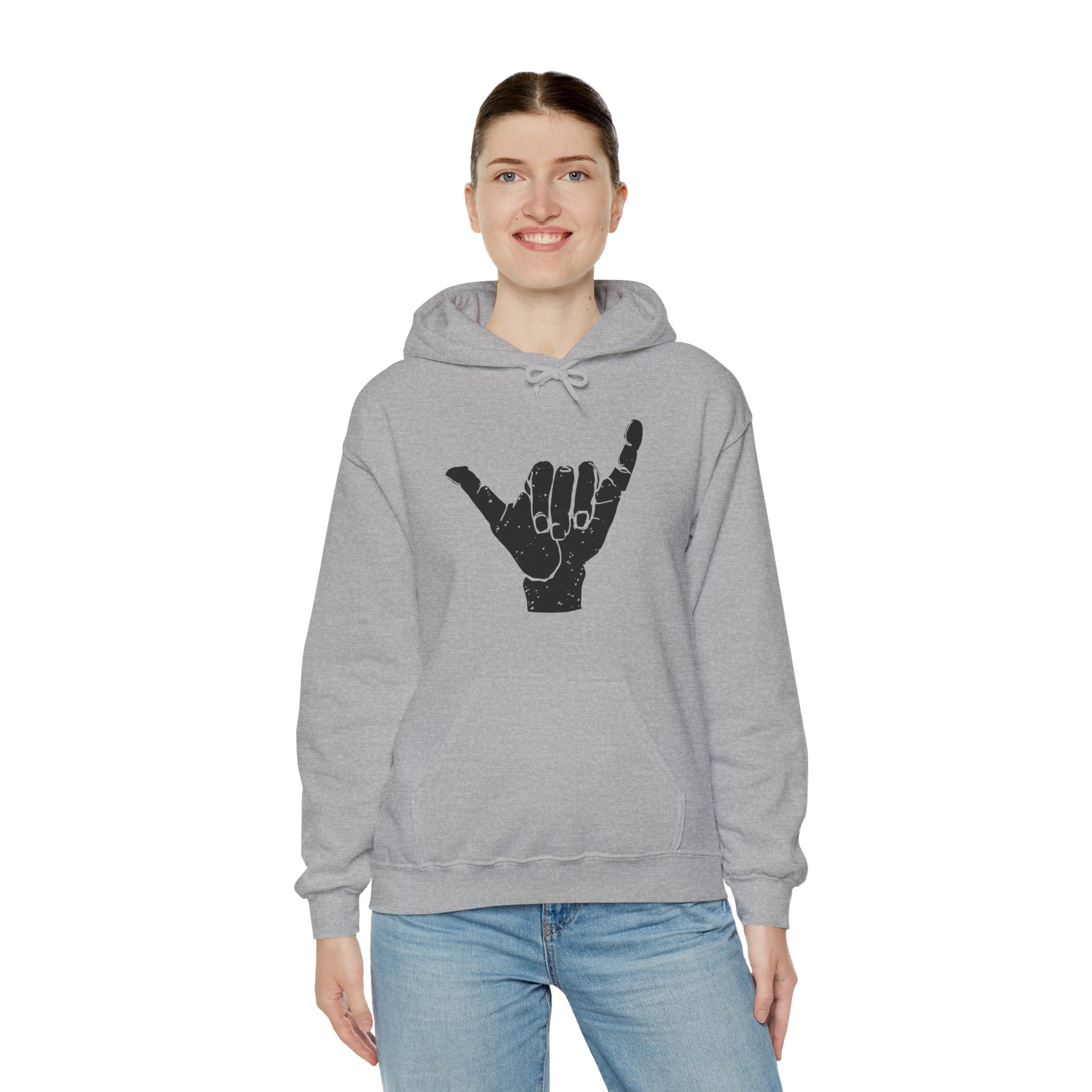 Shaka Hand Summer Surf Unisex Hoodie