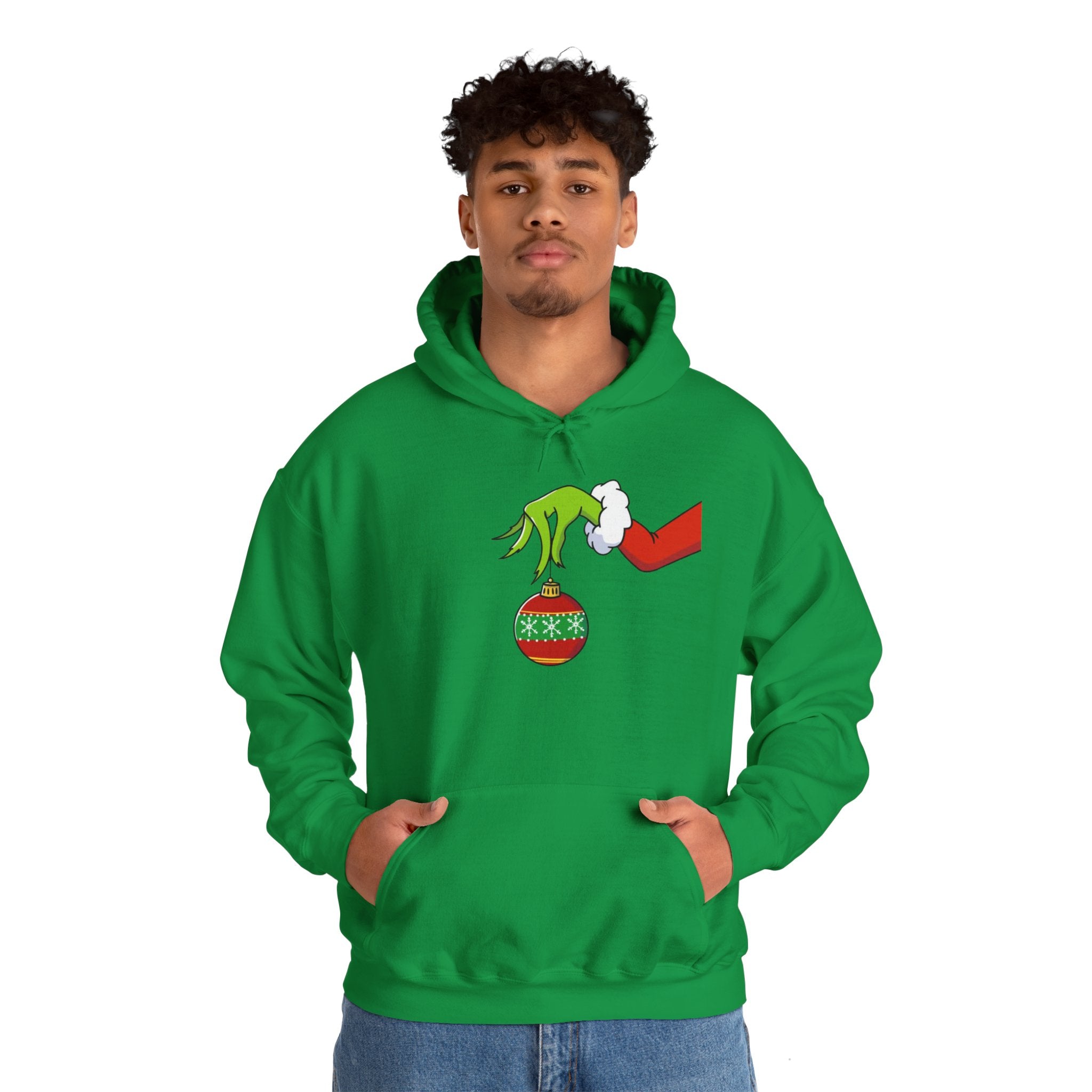 Grinch Ornament Christmas Movie Unisex Hoodie