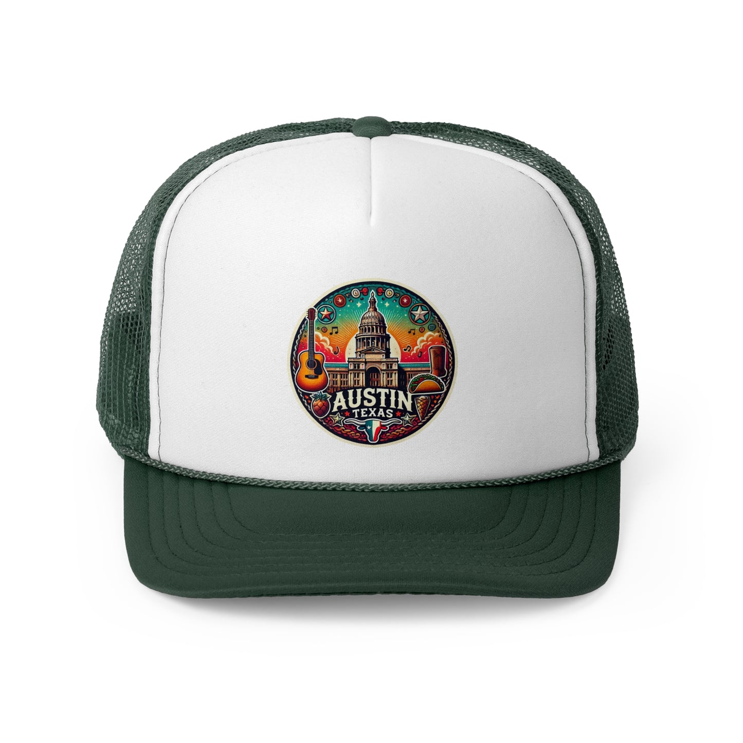 Austin Texas ATX Travel Souvenir Trucker Caps