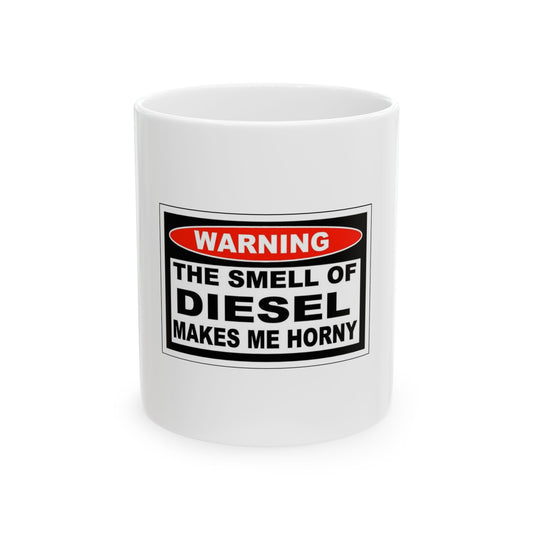 Funny Diesel Car Graphic Novelty Ceramic Coffee Mug