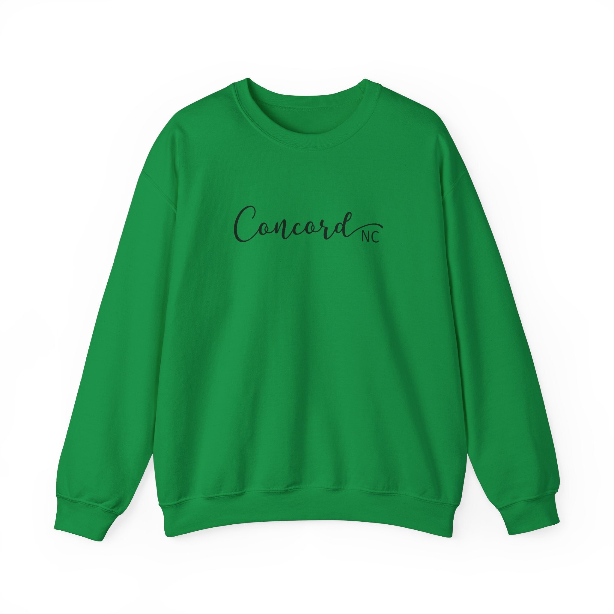 Concord North Carolina NC State Cursive Crewneck Sweatshirt