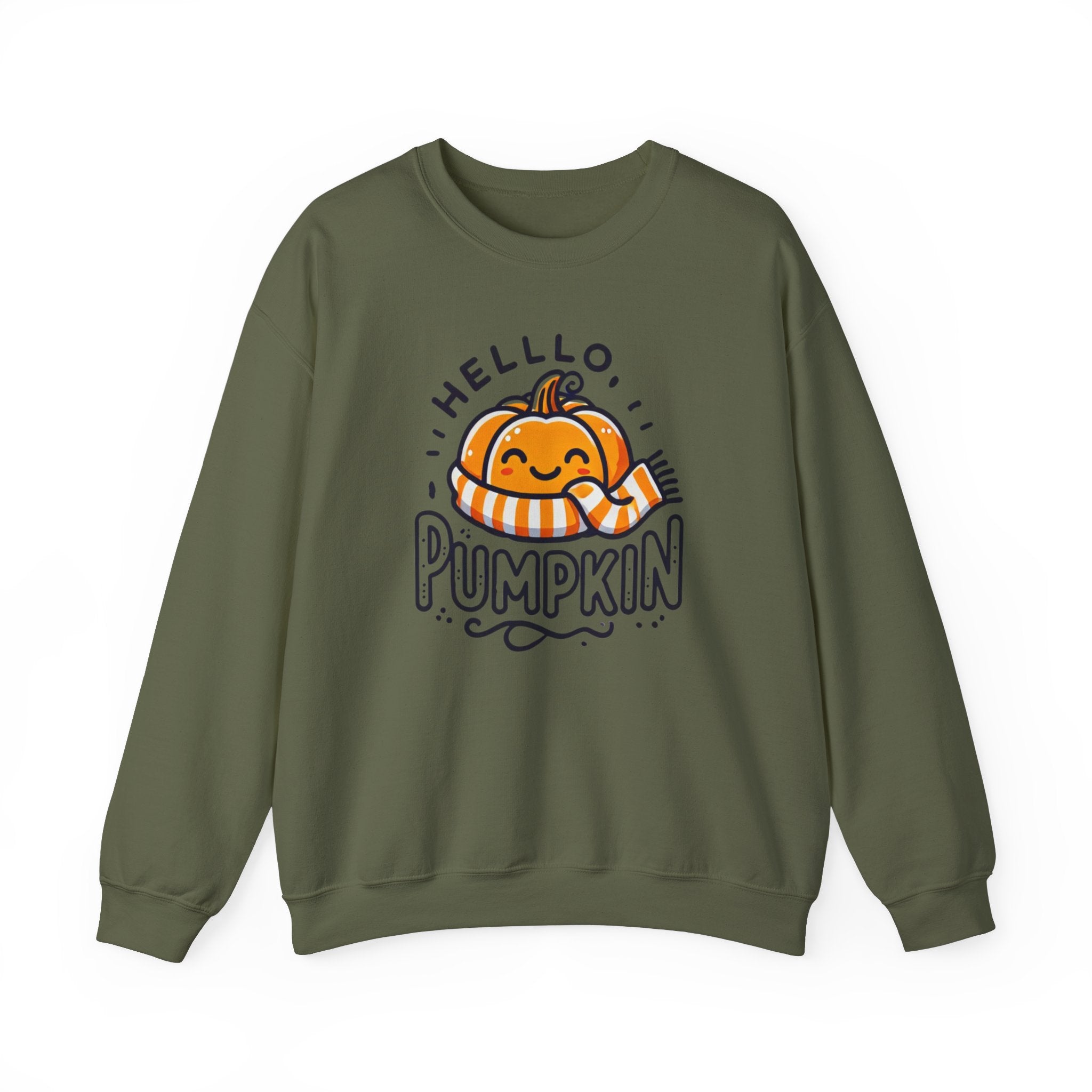 Hello, Pumpkin Smiling Pumpkin Sweatshirt