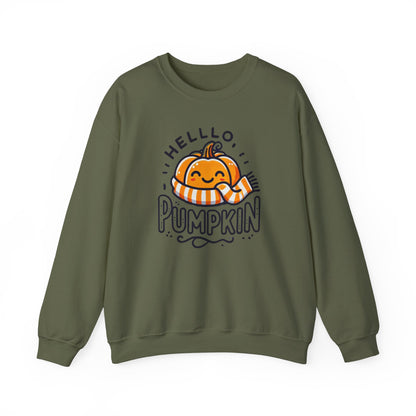 Hello, Pumpkin Smiling Pumpkin Sweatshirt