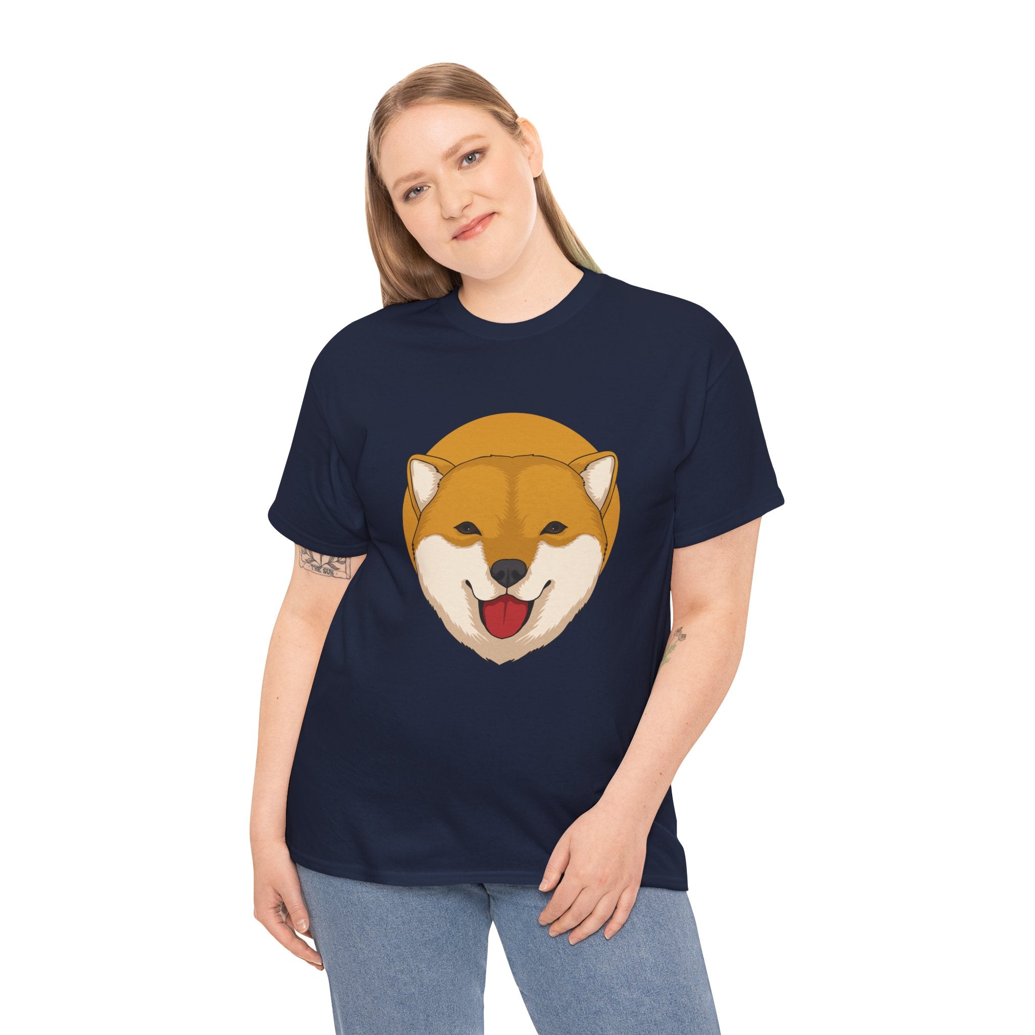 Doge Dog Head Meme Unisex T-Shirt