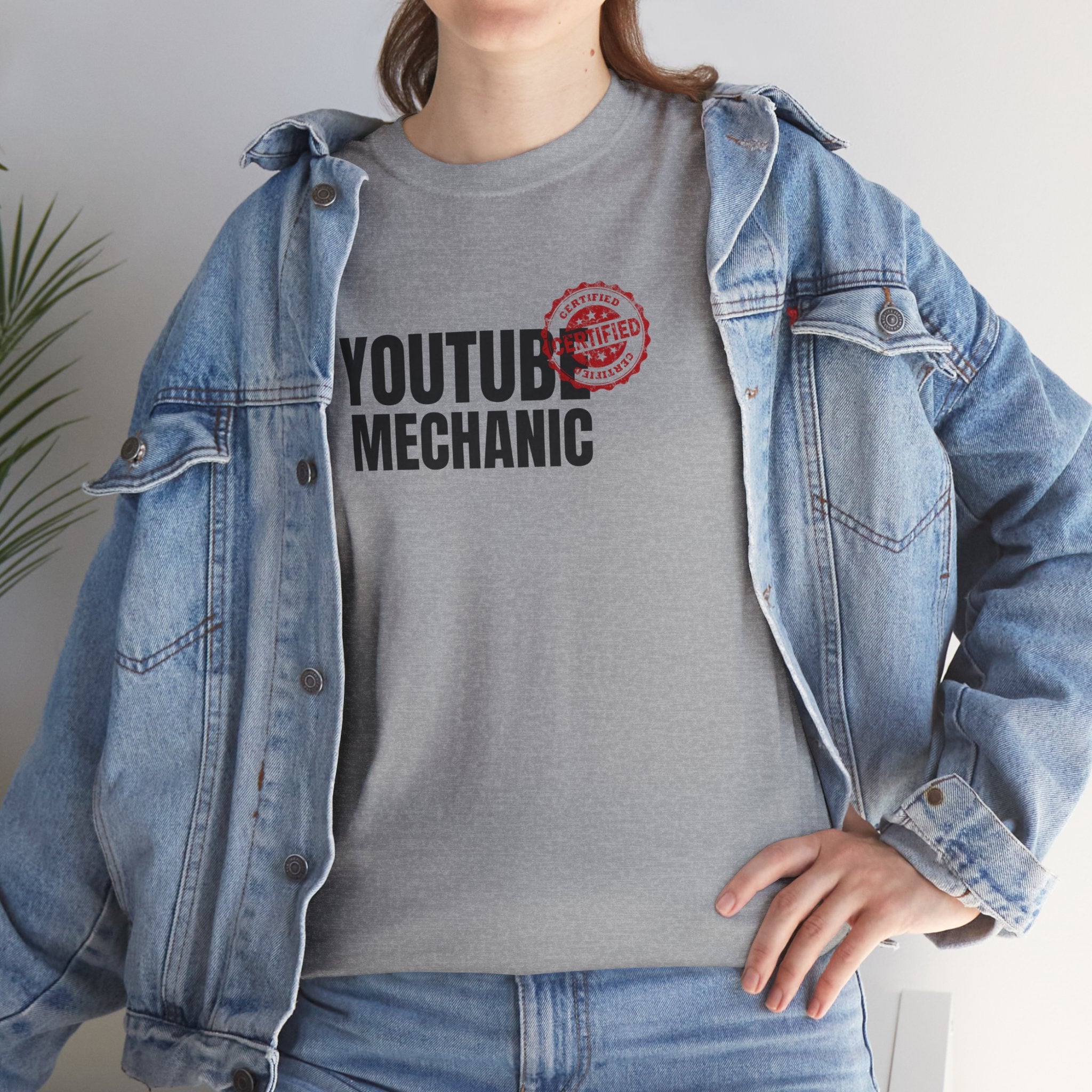 Youtube Mechanic Funny YT Auto Car Unisex Mens T-Shirt