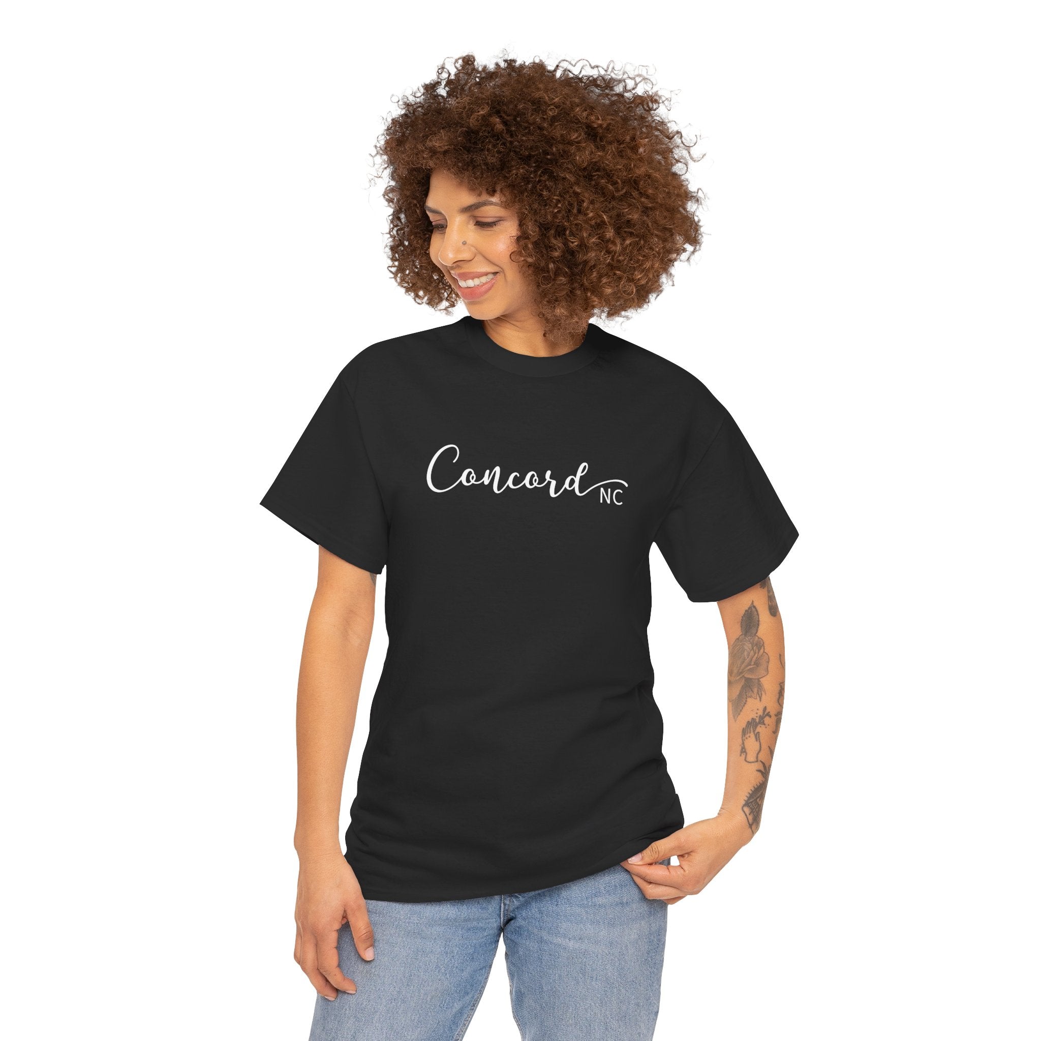 Concord North Carolina NC State Cursive Unisex T-Shirt