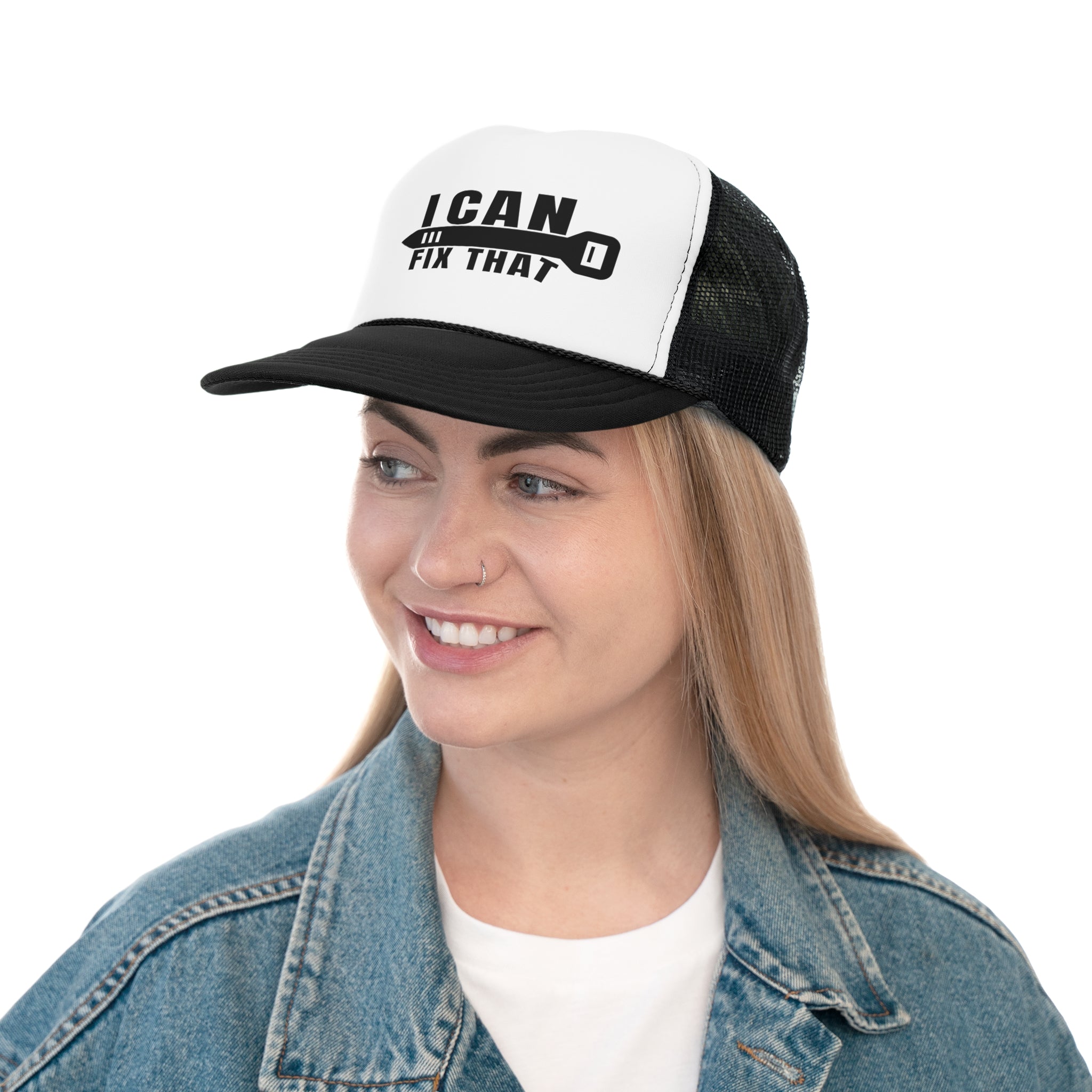 I Can Fix That JDM Zip-Tie Mechanic Trucker Hats