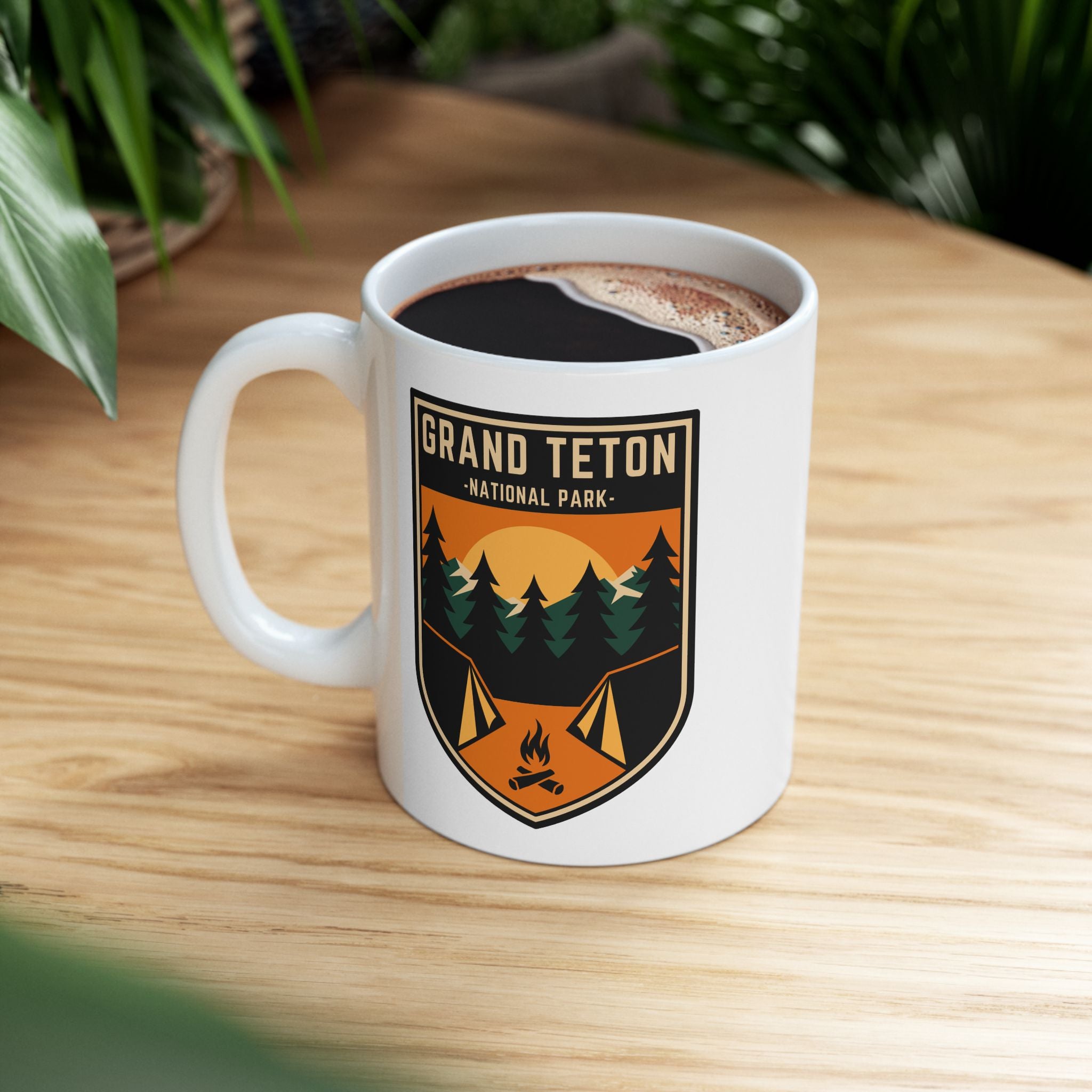 Grand Teton National Park Souvenir Ceramic Coffee Mug