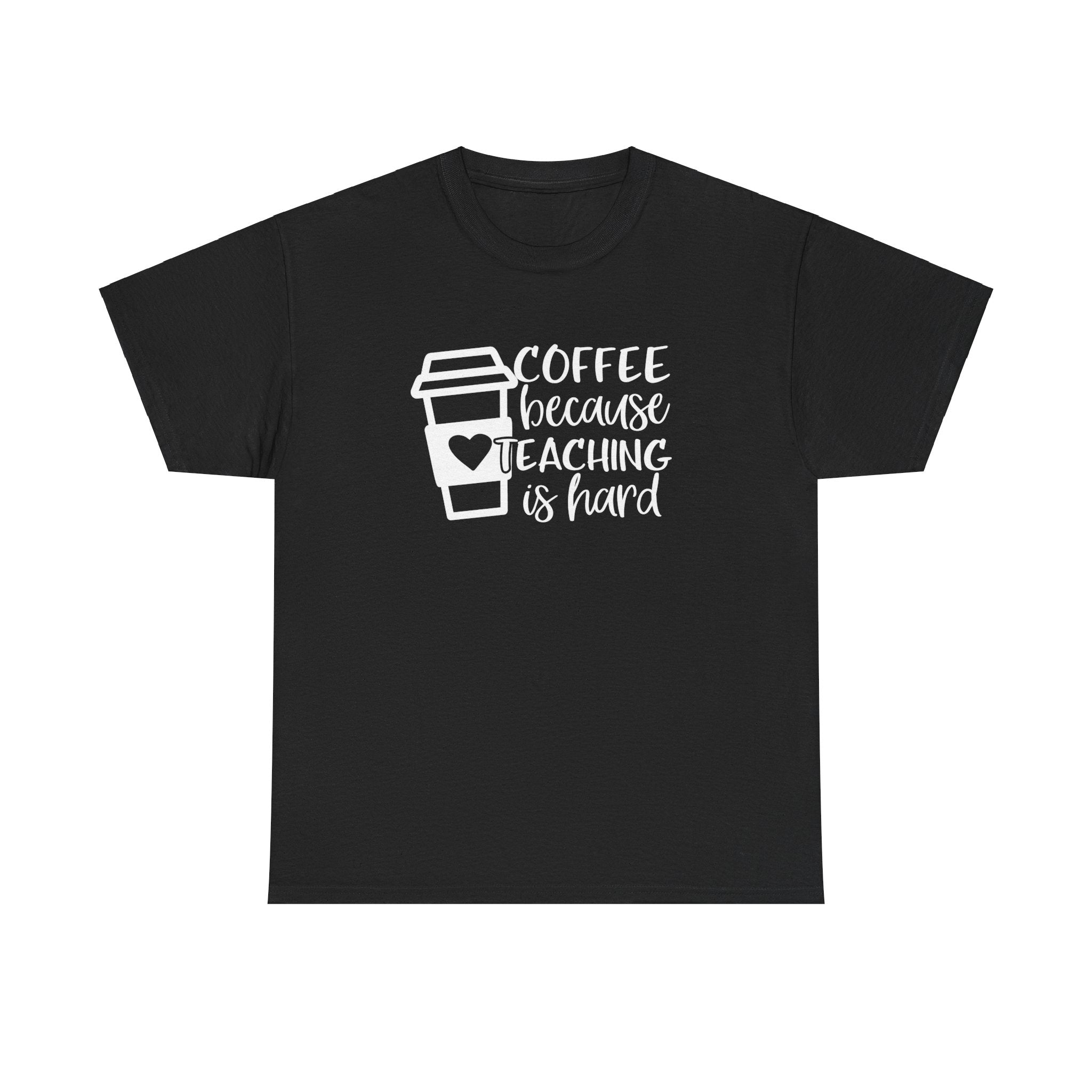 Coffee Lover Teacher Funny T-Shirt – Humor Gift for Men and Women