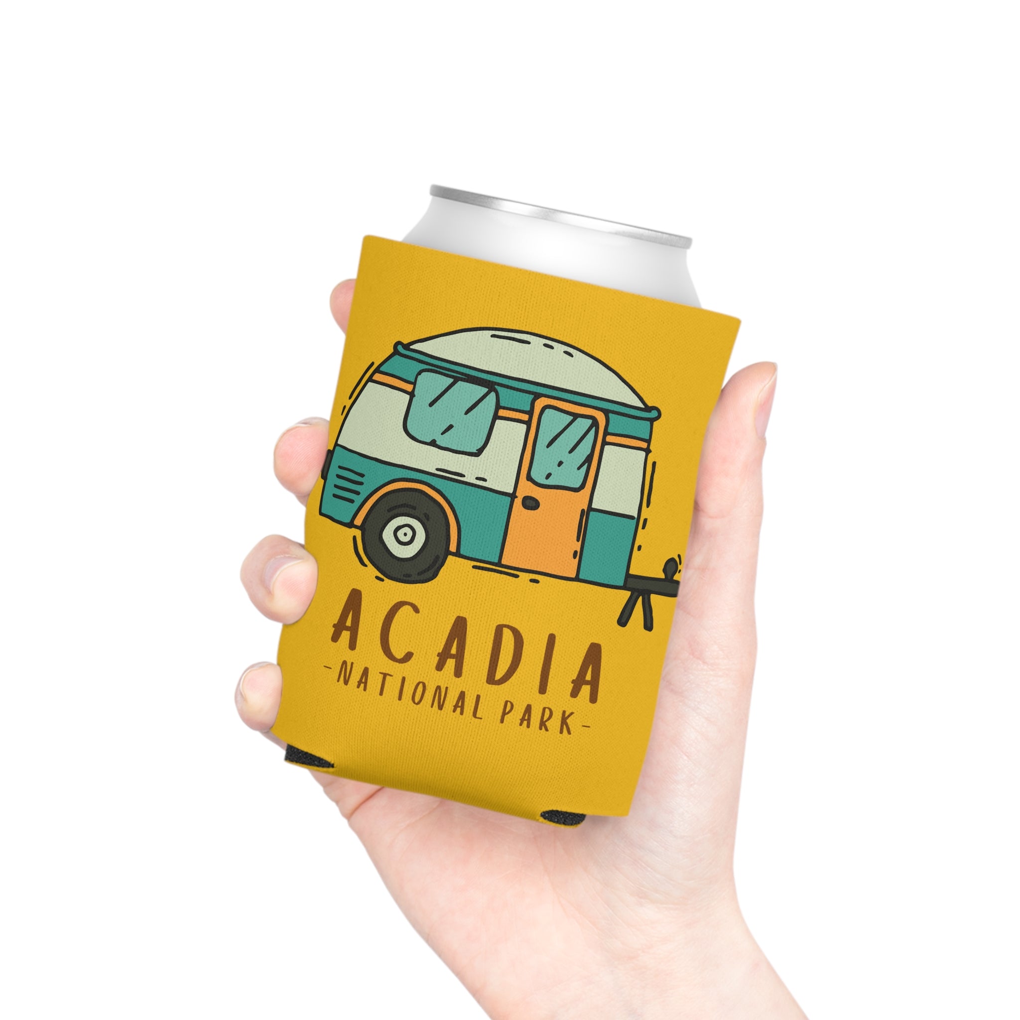 Acadia National Park Souvenir Beer Soda Can Cooler Koozie