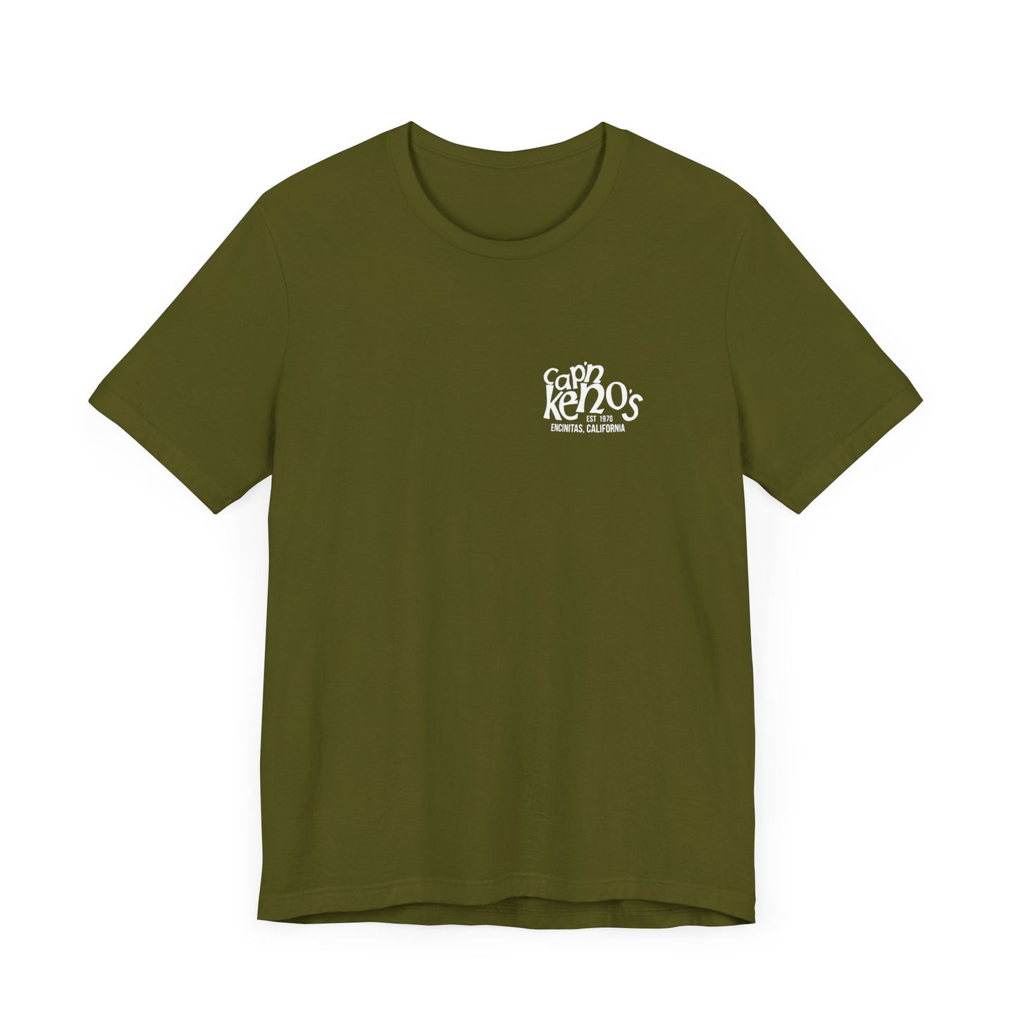 Cap'n Kenos T-Shirts (Front Design Only)