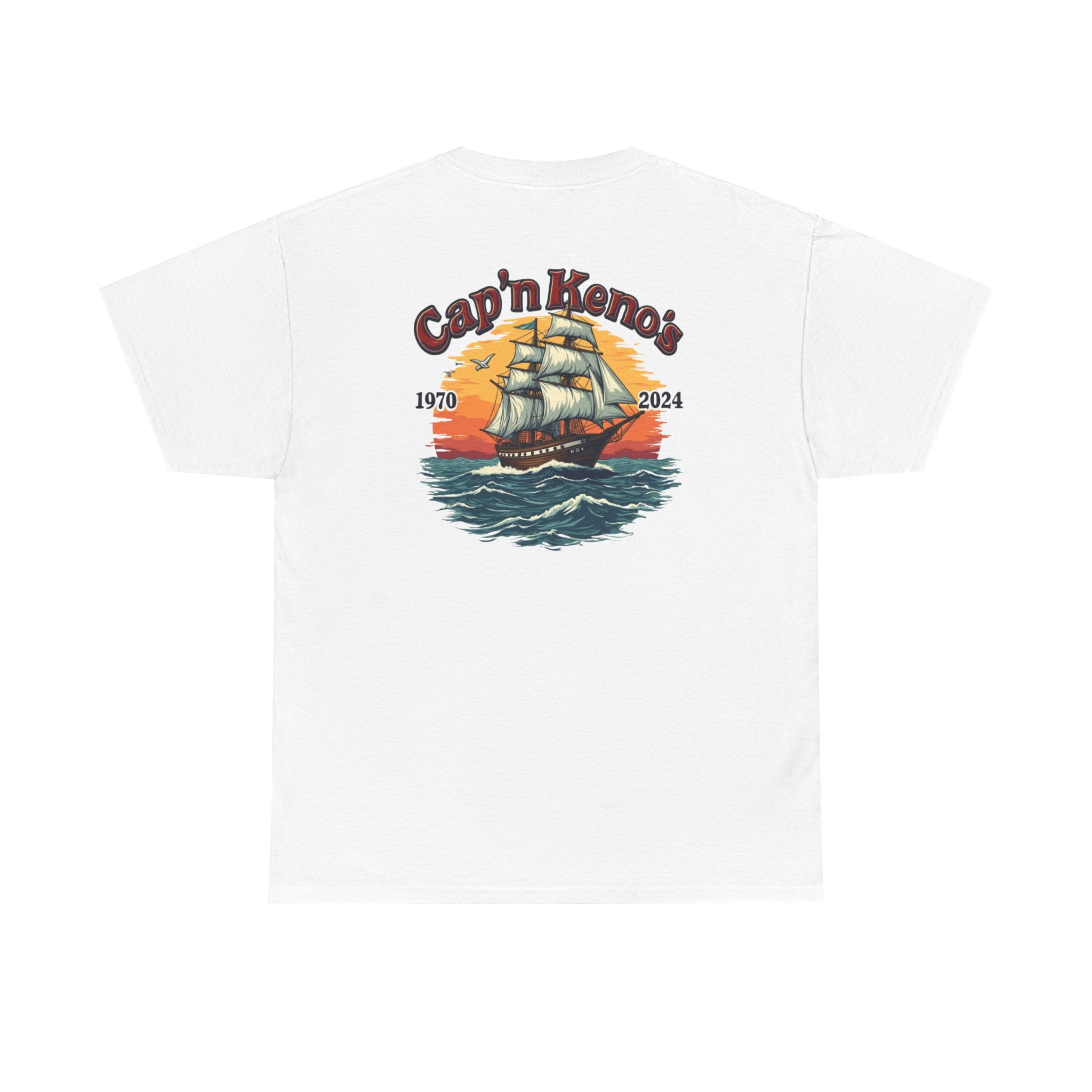 Cap'n Kenos Encinitas California Tribute Sailor Graphic Tee