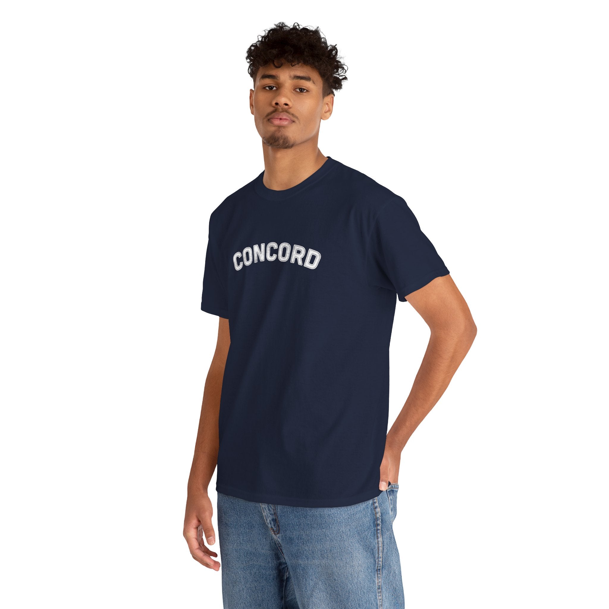 Concord North Carolina NC Curved Unisex T-Shirt