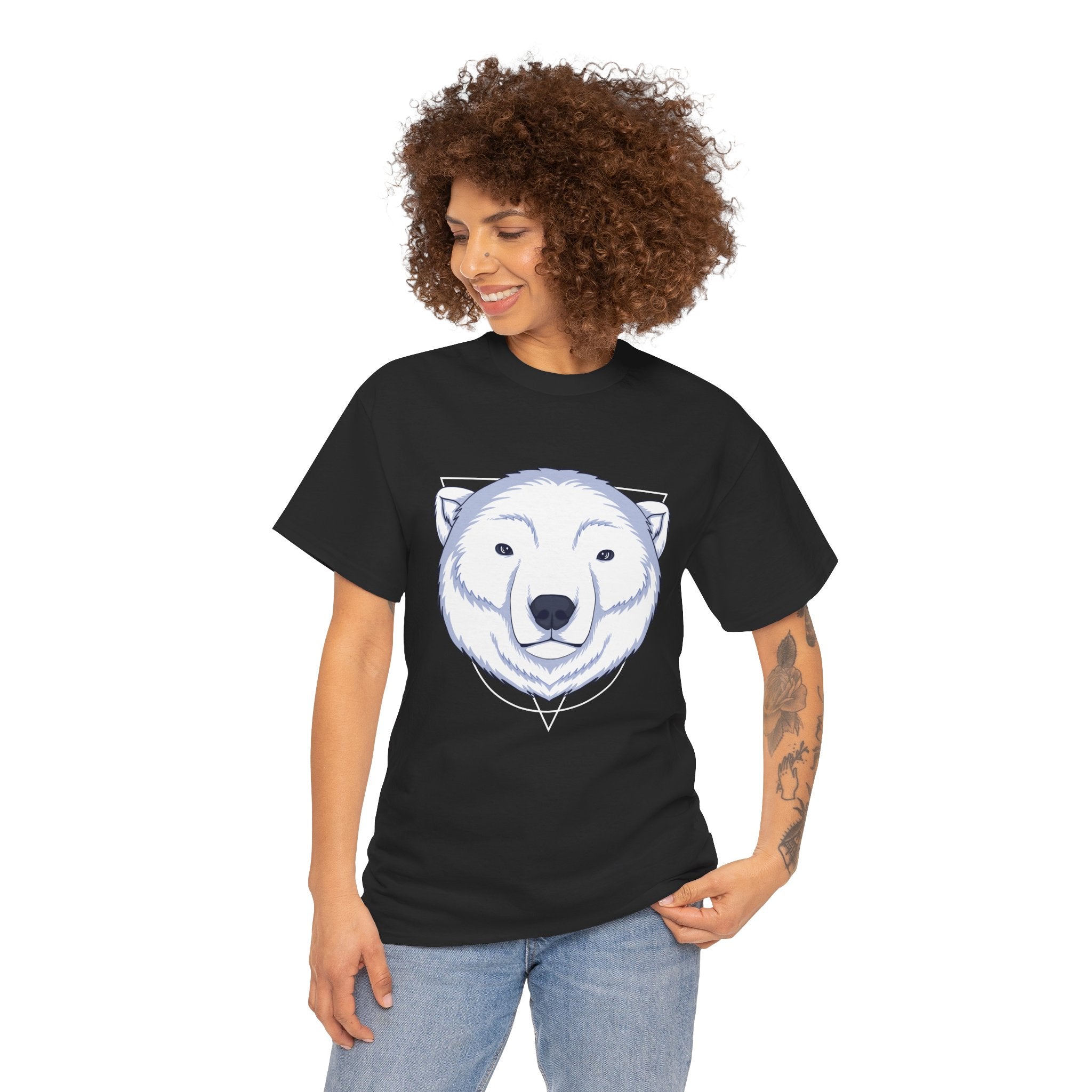 Polar Bear Head Unisex T-Shirt