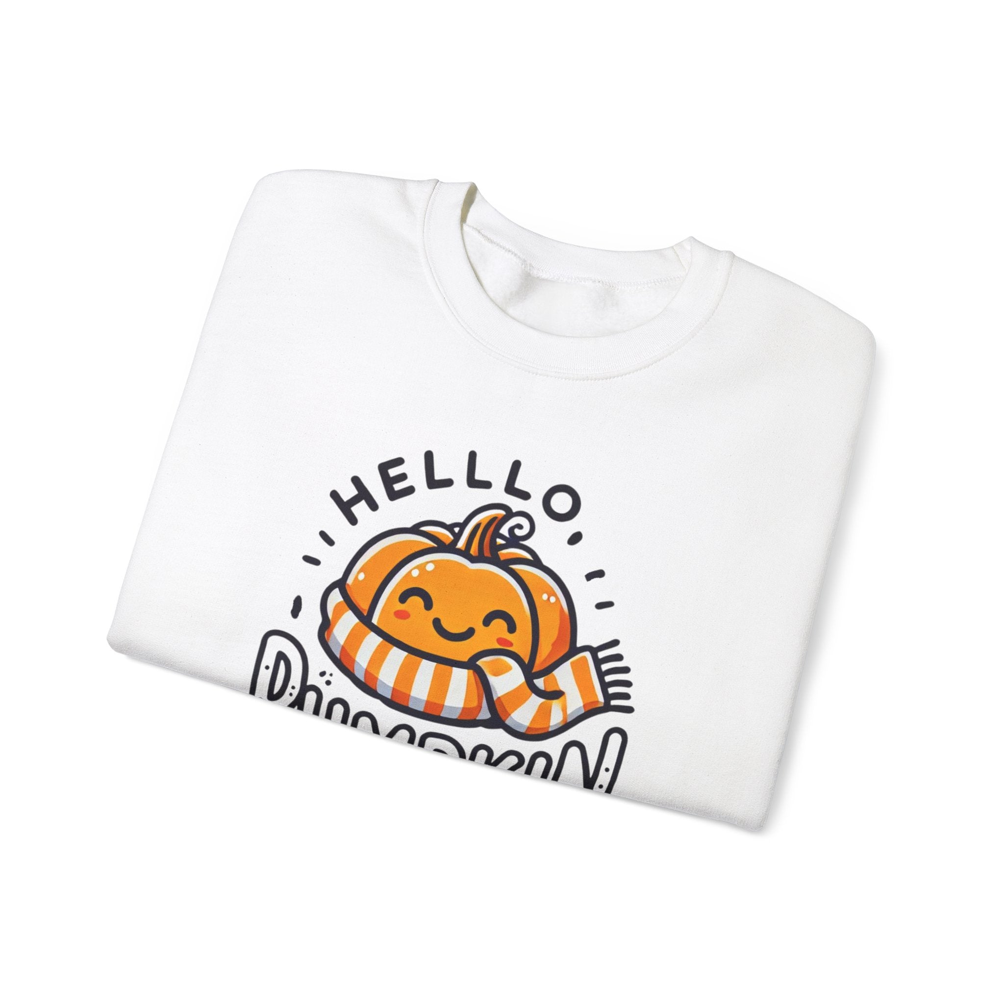 Hello, Pumpkin Smiling Pumpkin Sweatshirt