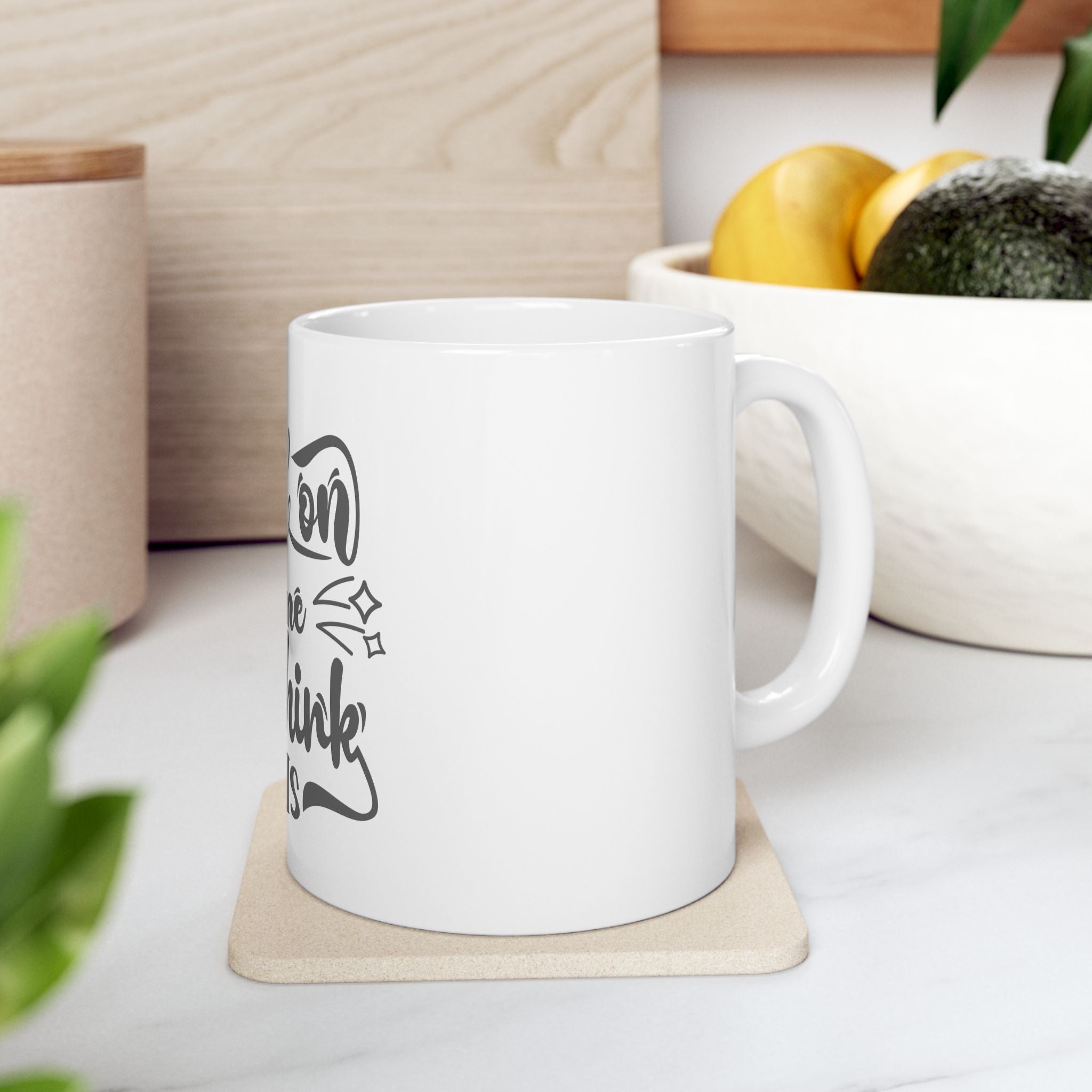 Copy of Hold On Let Me Overthink This Funny Graphic Novelty Ceramic Coffee Mug