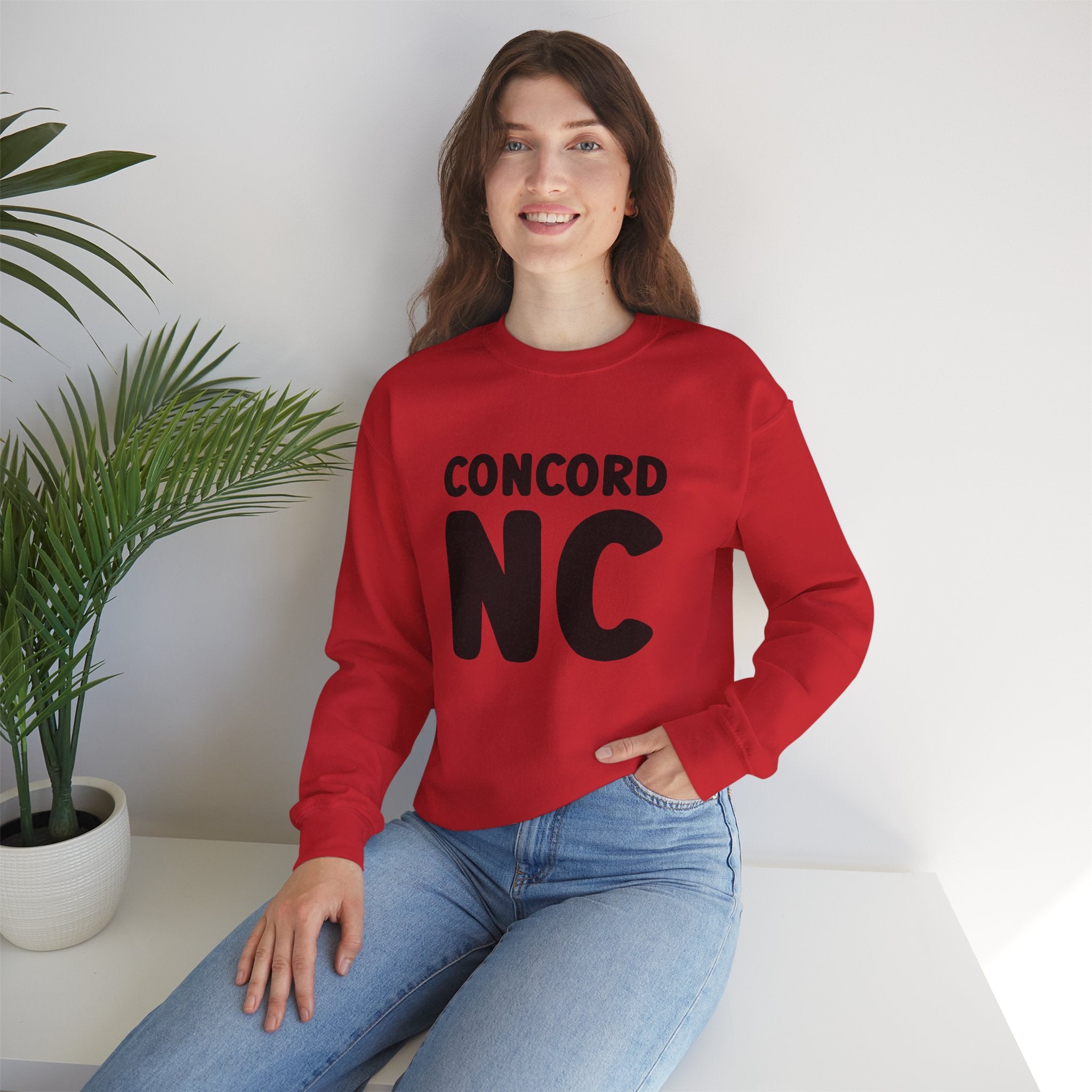 Concord North Carolina NC State Crewneck Sweatshirt