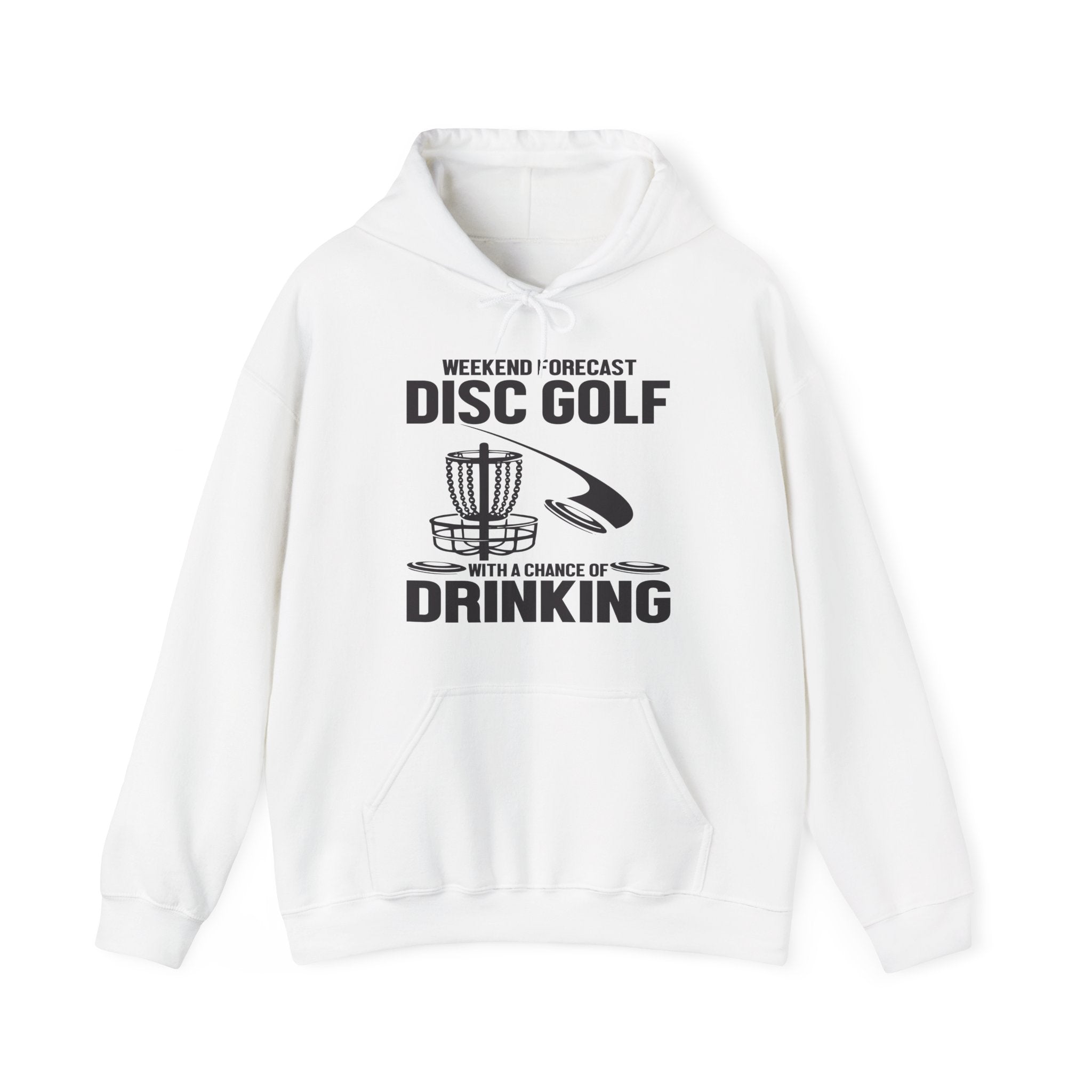 Funny Disc Golf Drinking Sport Unisex Hoodie