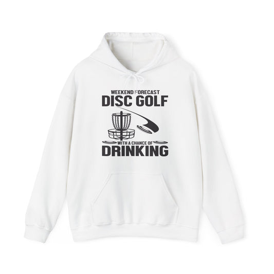 Funny Disc Golf Drinking Sport Unisex Hoodie