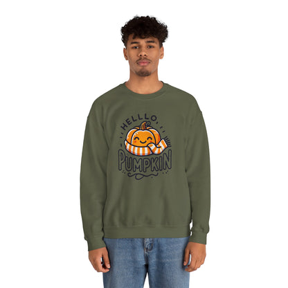 Hello, Pumpkin Smiling Pumpkin Sweatshirt