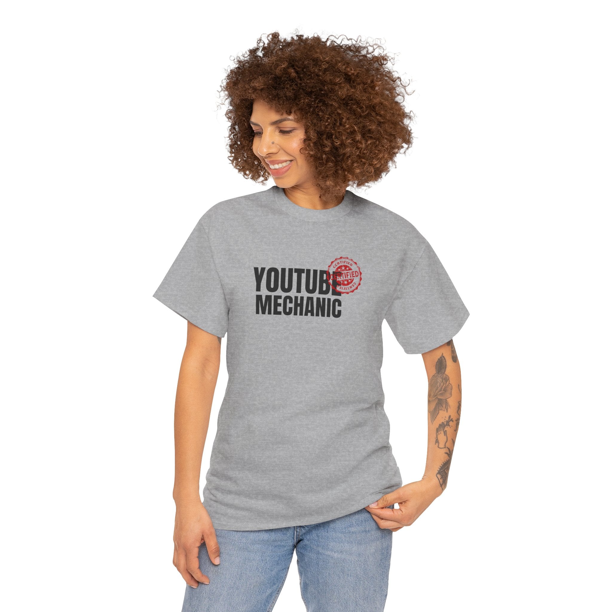 Youtube Mechanic Funny YT Auto Car Unisex Mens T-Shirt