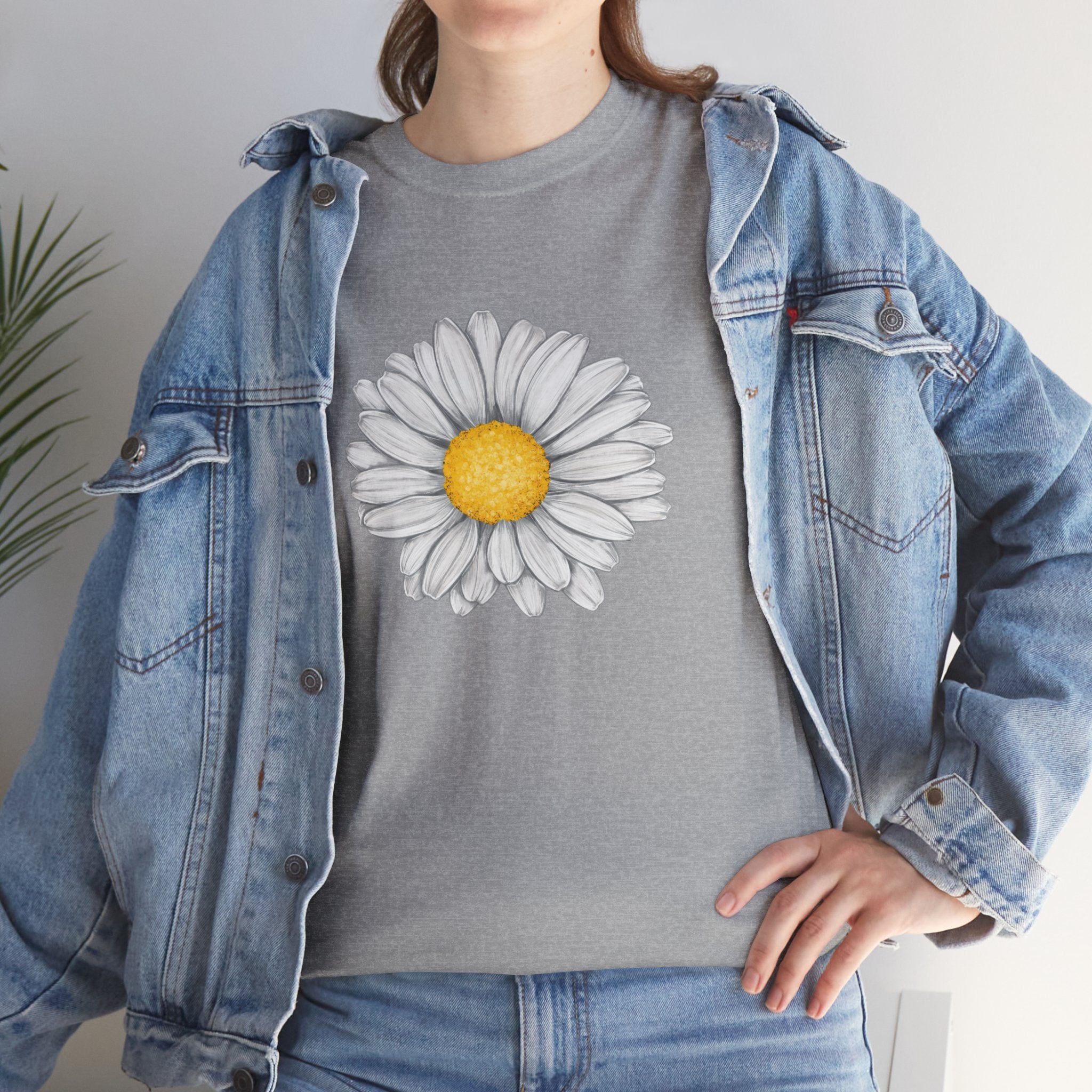 Womens Cute Daisy Flower Unisex T-Shirt