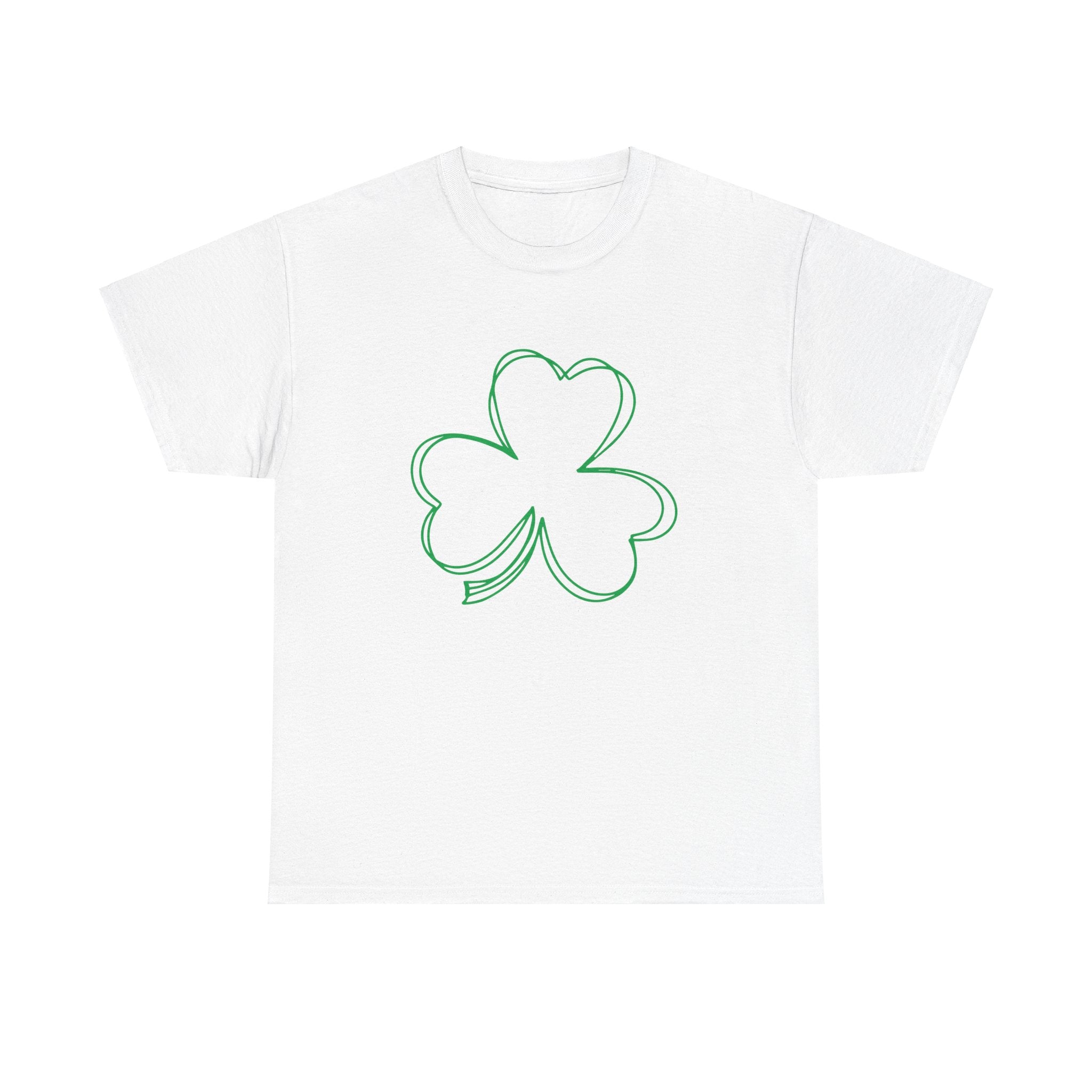 Four Leaf Clover ST. Lucky Patrick's Day Graphic Novelty Tee