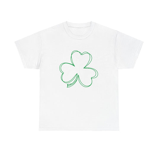 Four Leaf Clover ST. Lucky Patrick's Day Graphic Novelty Tee