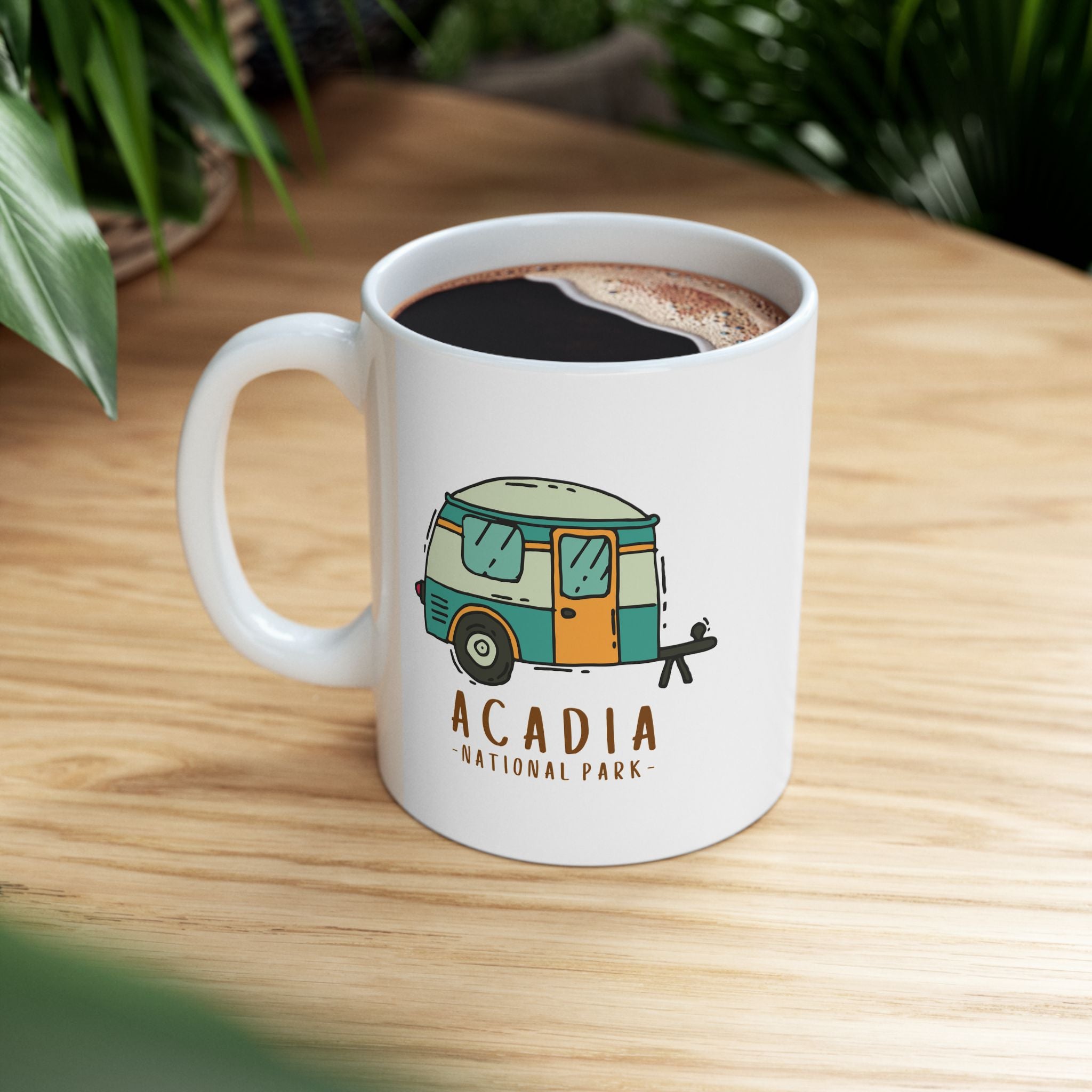 Acadia National Park Travel Souvenir Ceramic Outdoor Camping Coffee Mug