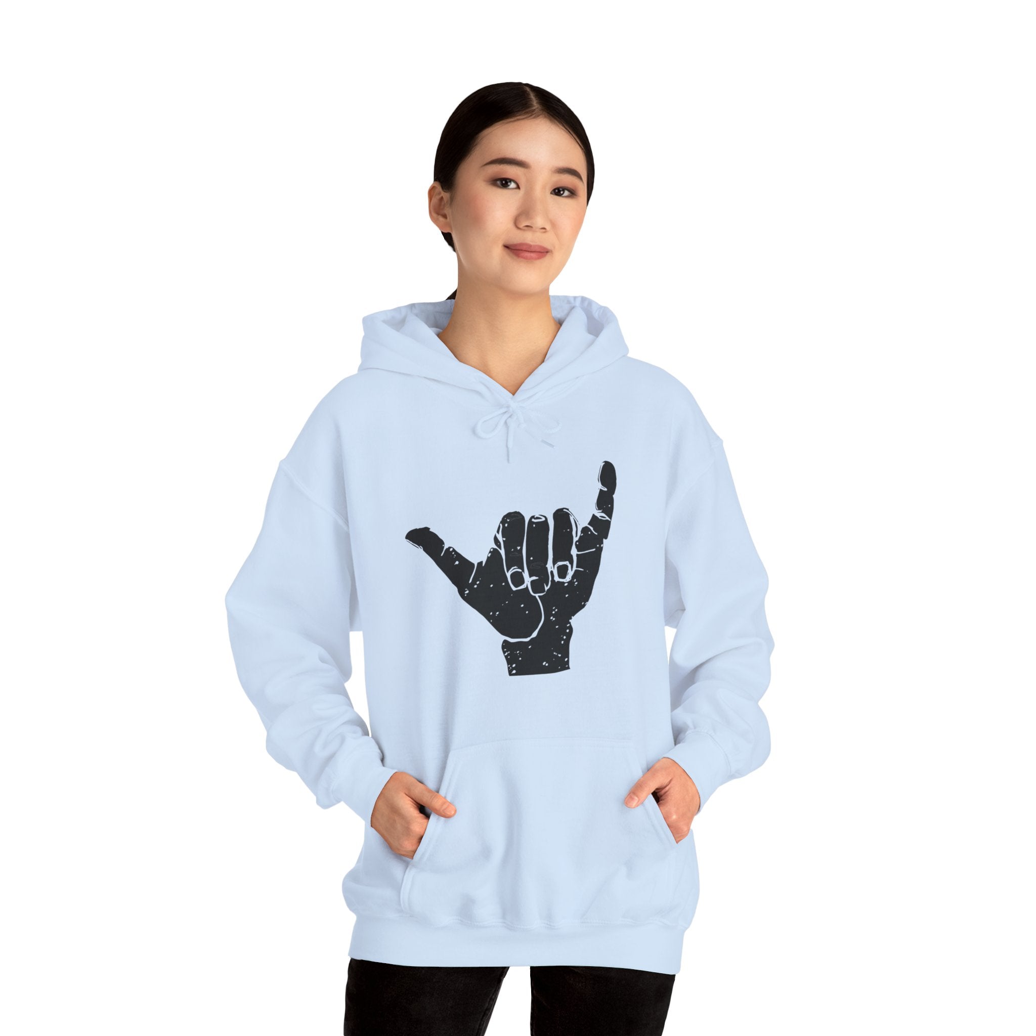 Shaka Hand Summer Surf Unisex Hoodie