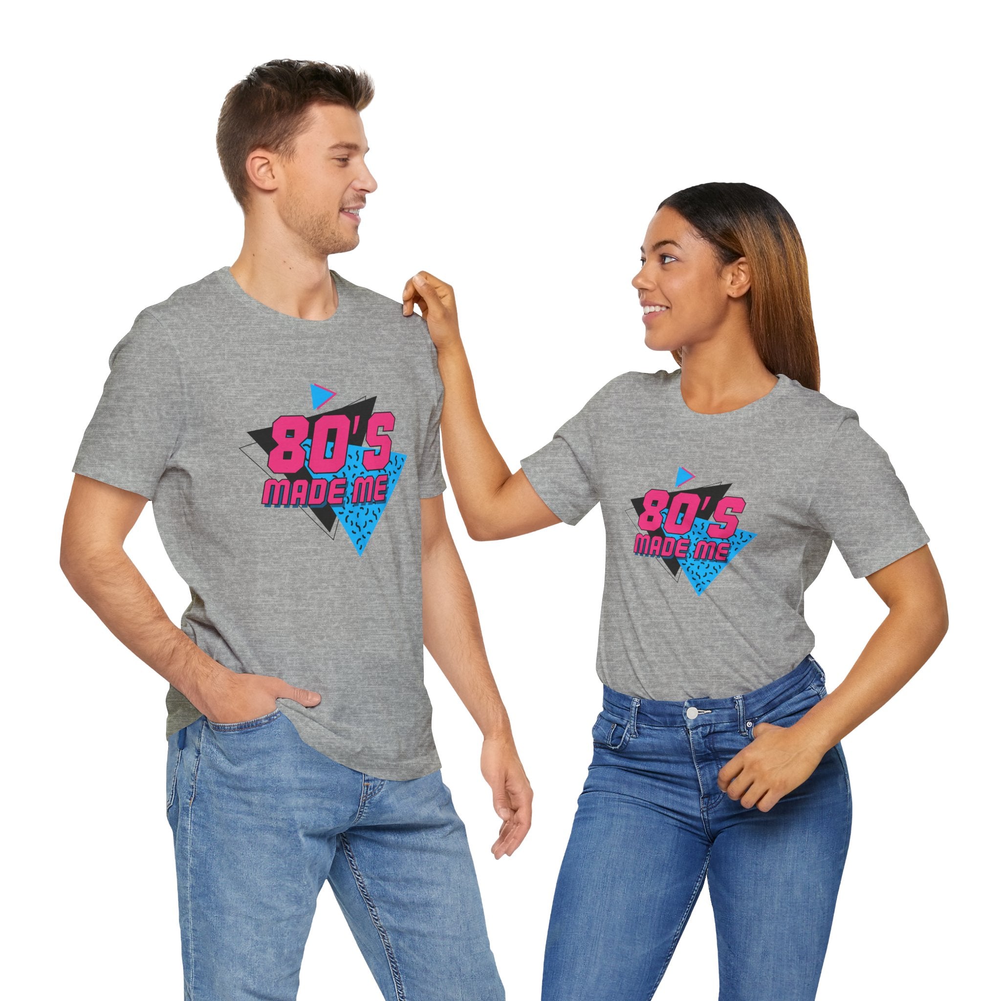 80's Made Me Unisex Novelty Graphic Tee