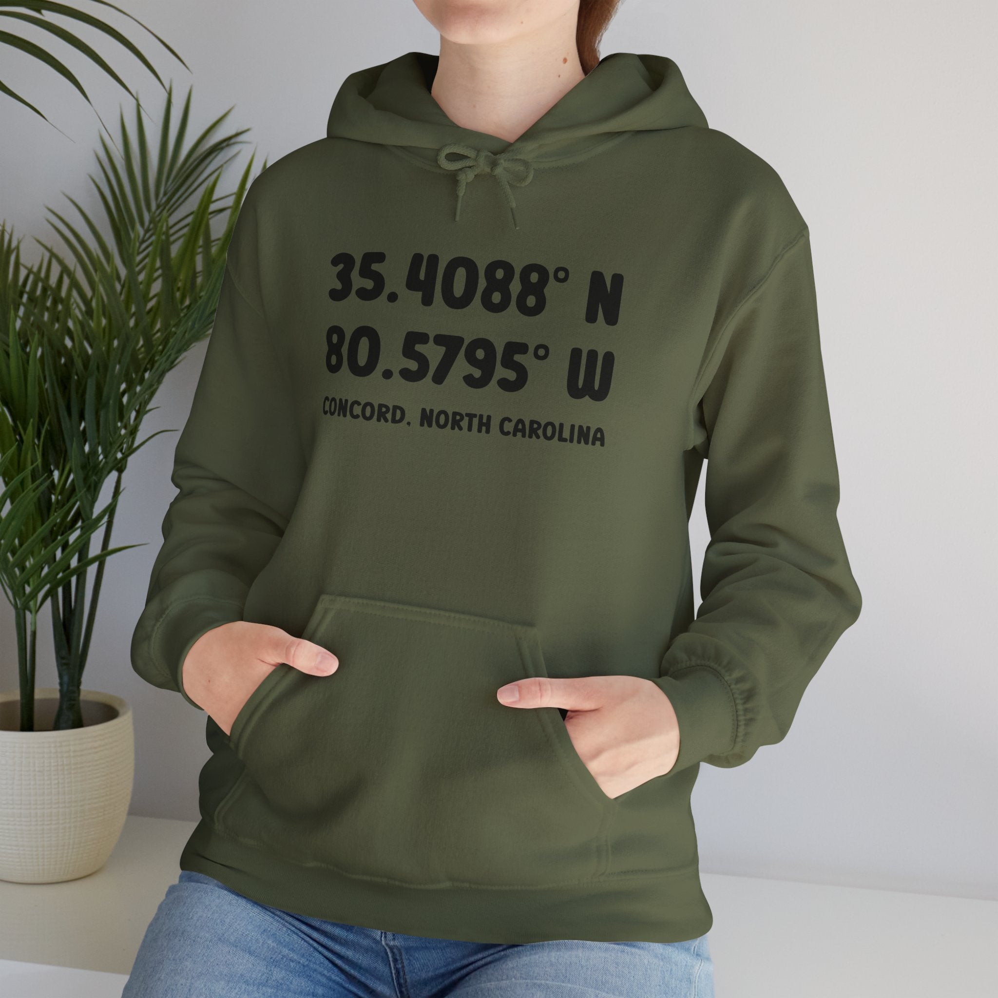 Concord North Carolina NC Coordinance Hoodie