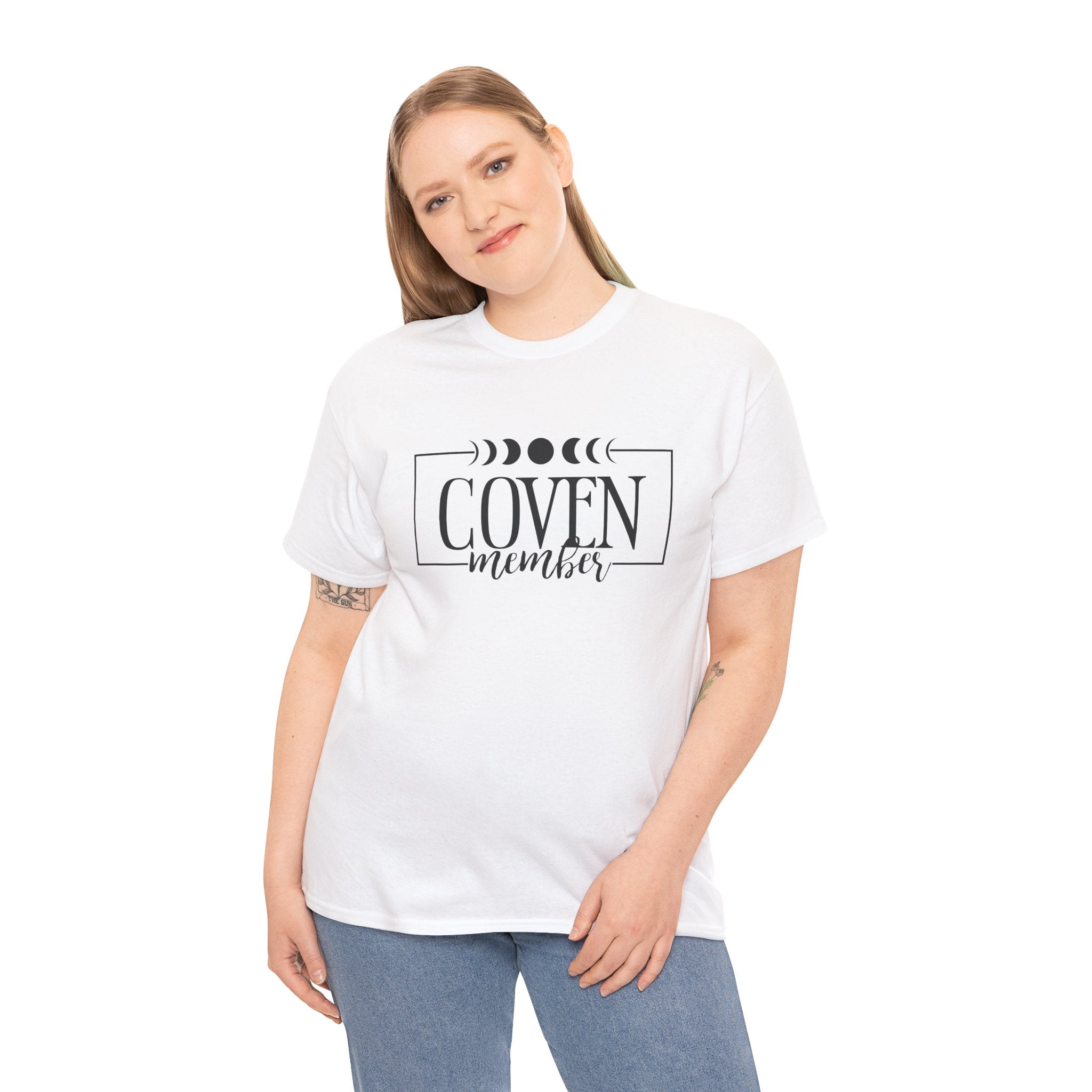 Coven Members Moon Phases Unisex Graphic Novelty Tee