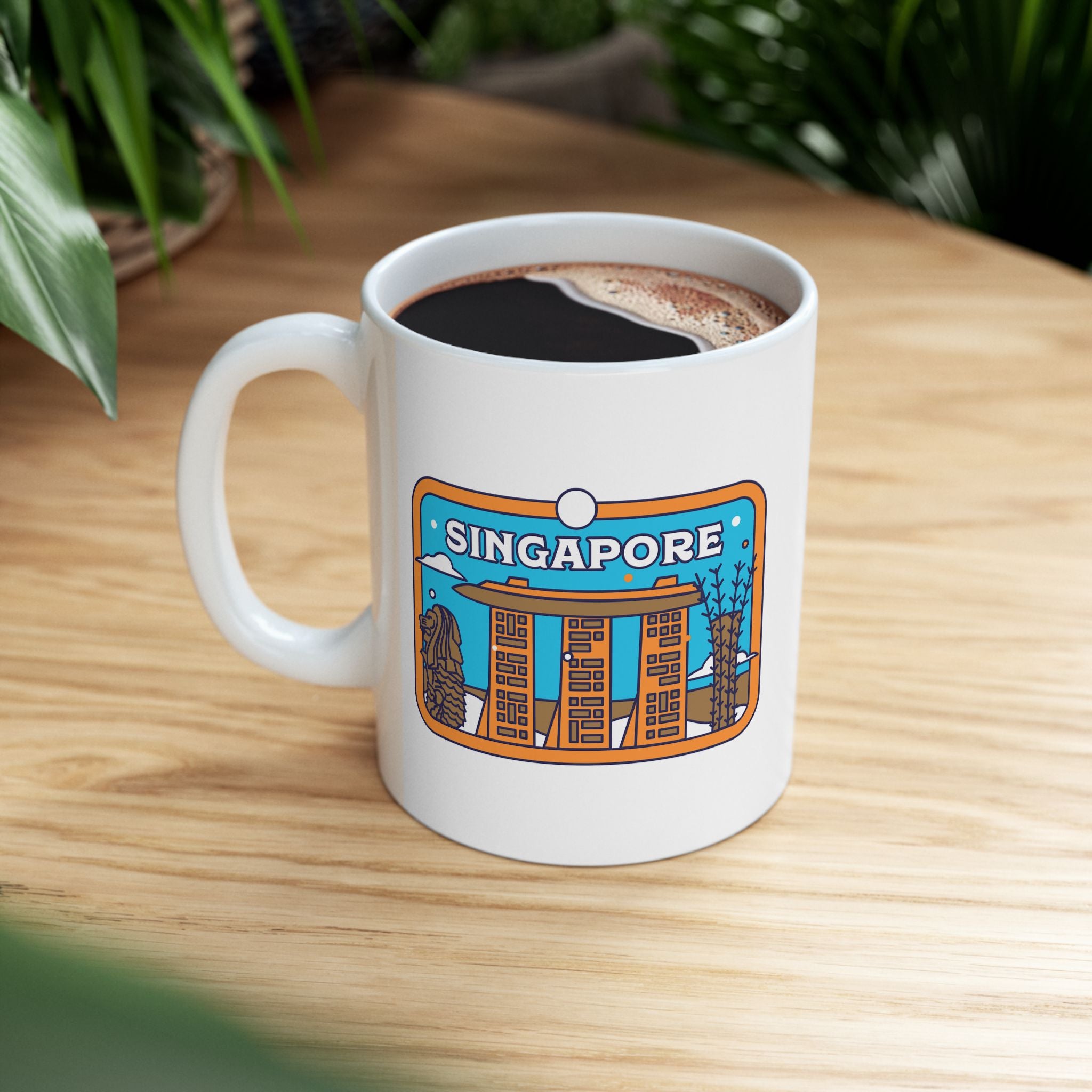 Singapore Souvenir Travel Ceramic Coffee Mug