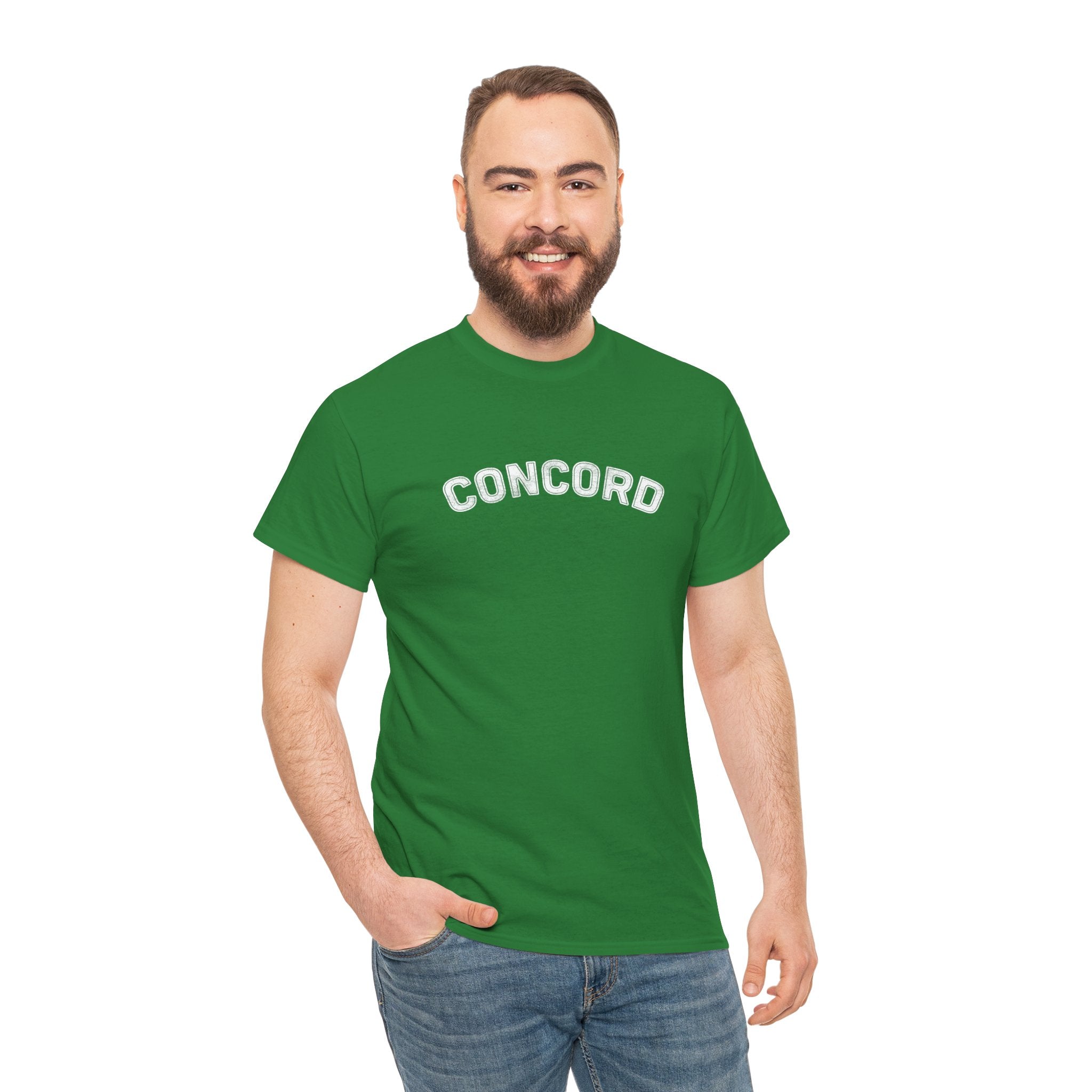 Concord North Carolina NC Curved Unisex T-Shirt