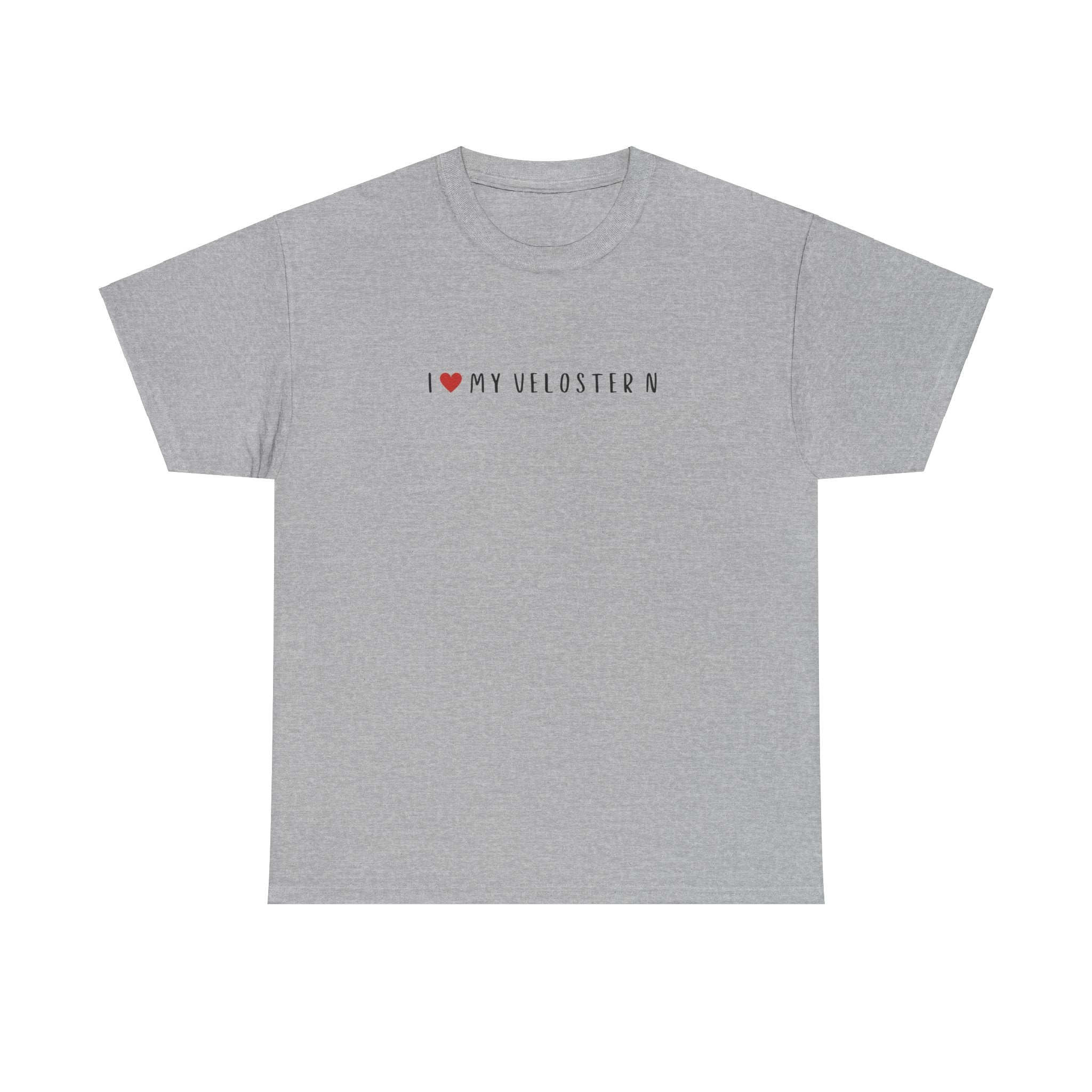 I Love My Veloster N Hyundai Unisex Novelty Graphic Tee