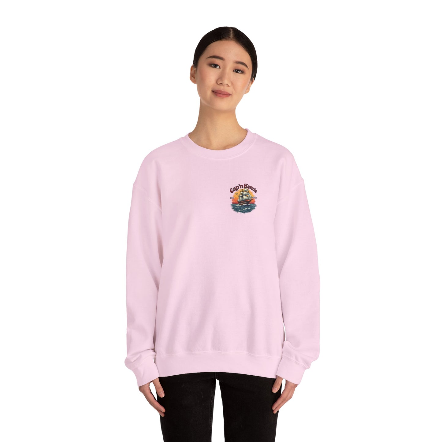 Cap'n Kenos Encinitas California Tribute Sailor Graphic Unisex Sweatshirt