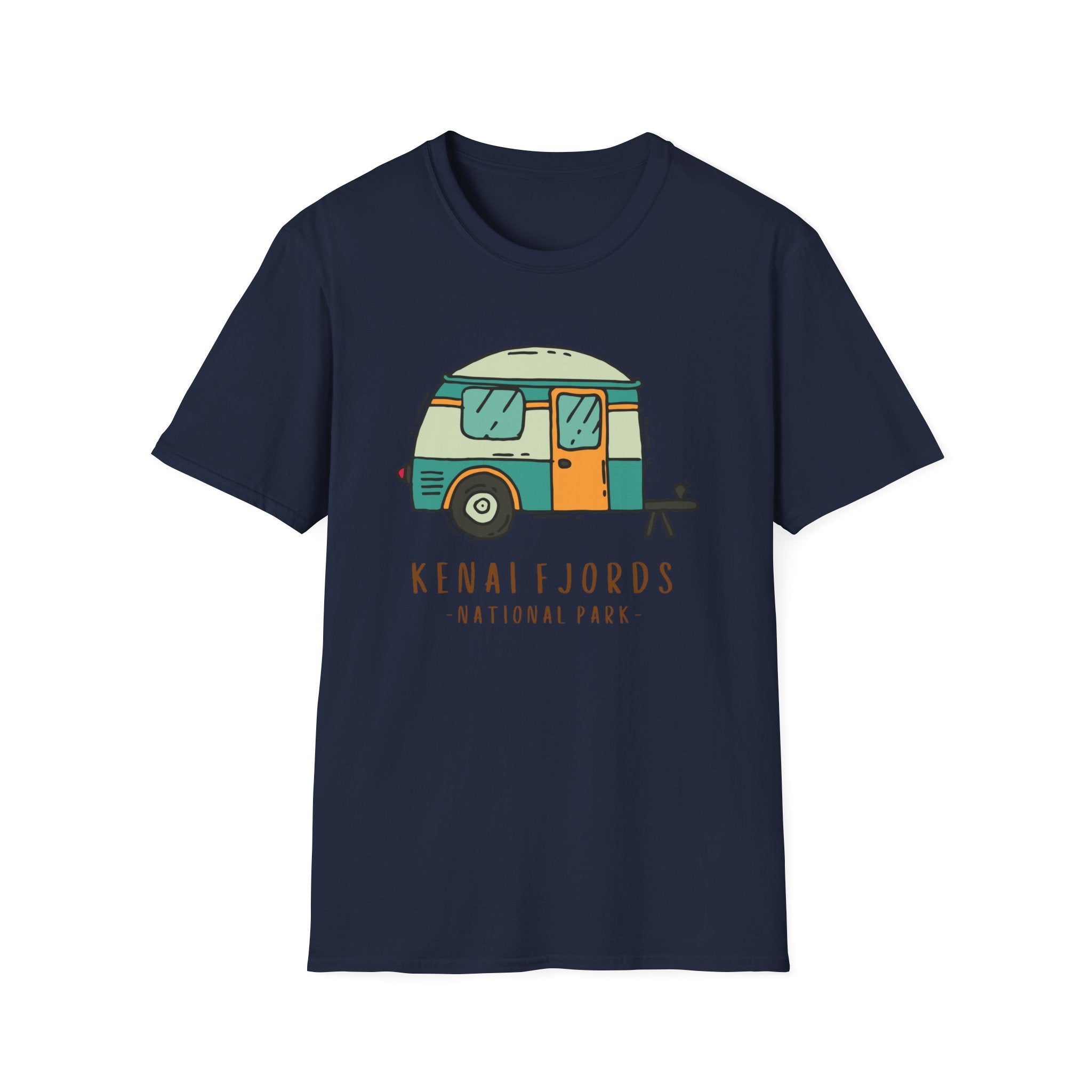 Kenai Fjords National Park Travel Camper Souvenir Outdoor Camping T-Shirt