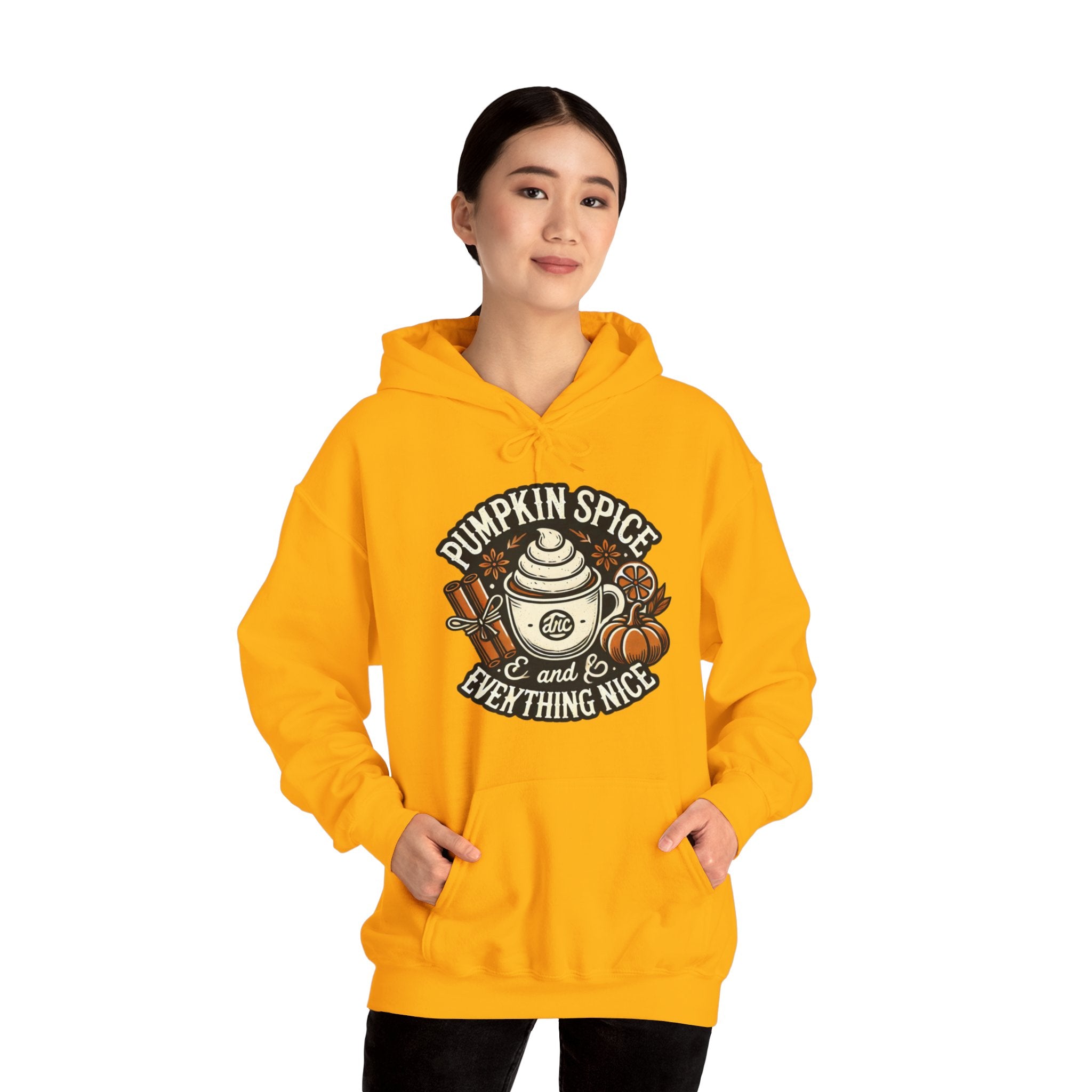 Pumpkin Spice and Everything Nice Coffee Cup Hoodie